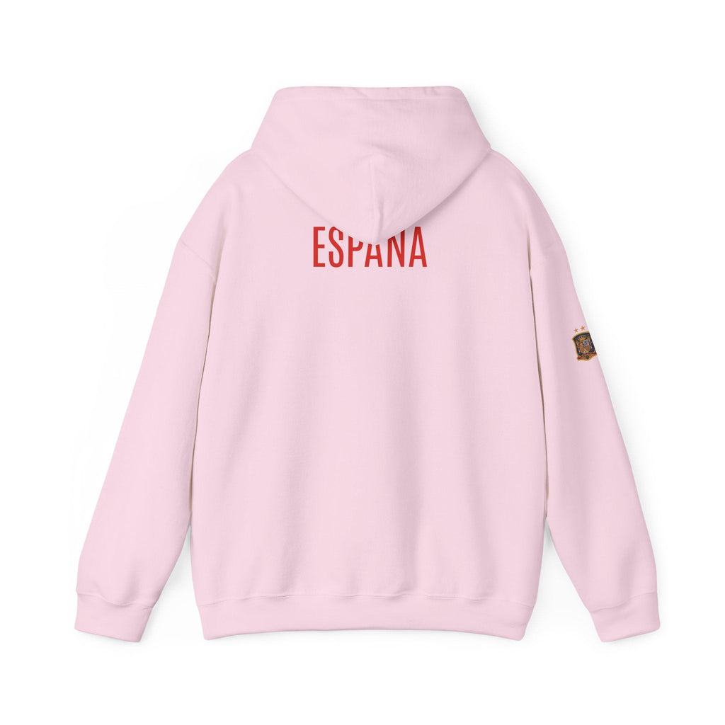Spain Crest Hoodie "España" Back Print Casual Pullover - Etna Gift