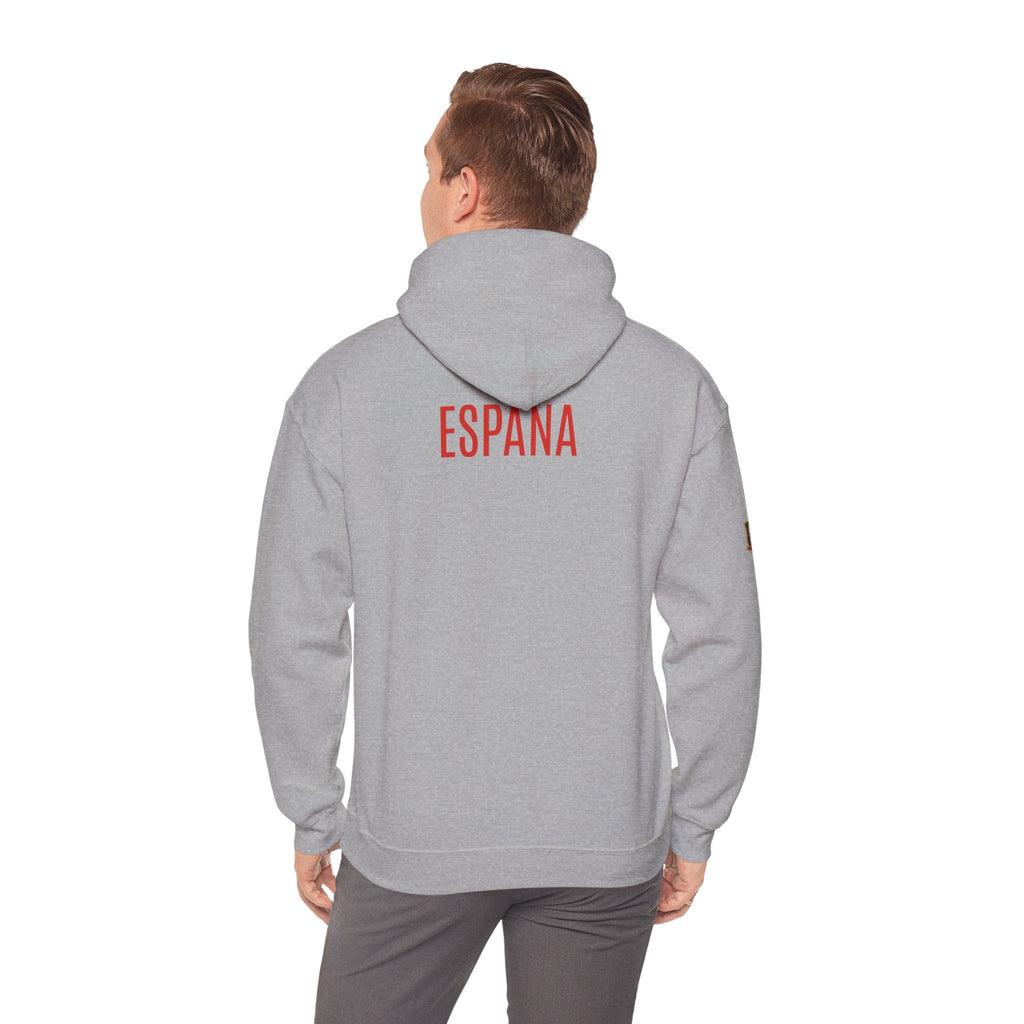Spain Crest Hoodie "España" Back Print Casual Pullover - Etna Gift