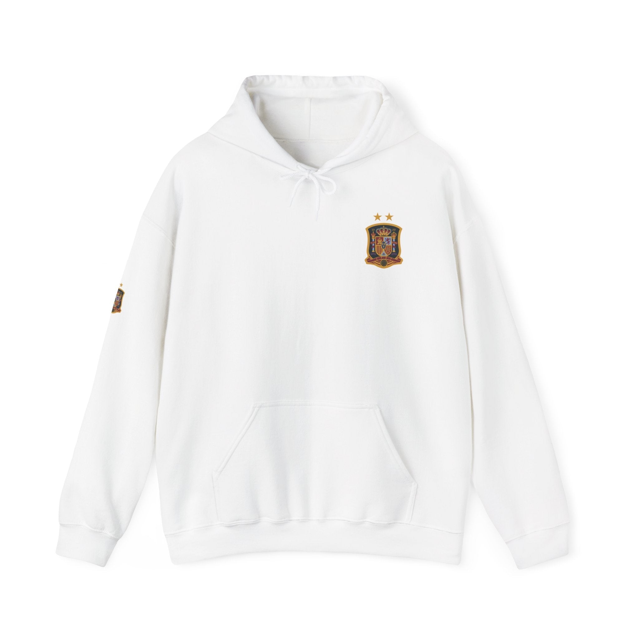 Spain Crest Hoodie "España" Back Print Casual Pullover - Etna Gift