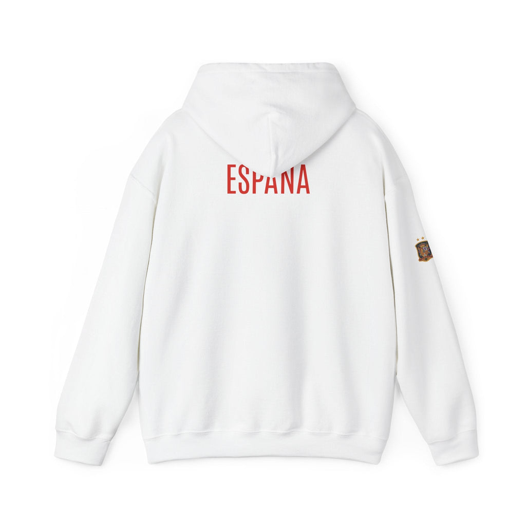 Spain Crest Hoodie "España" Back Print Casual Pullover - Etna Gift
