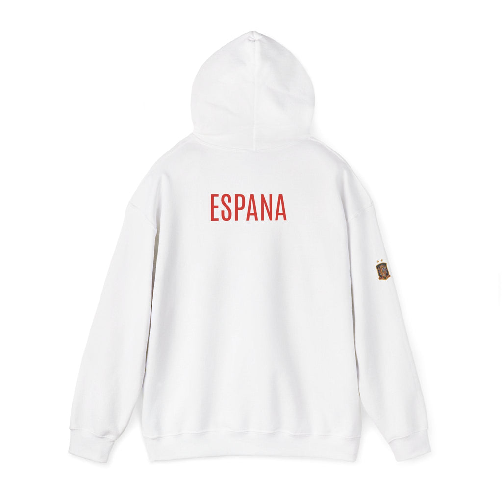 Spain Crest Hoodie "España" Back Print Casual Pullover - Etna Gift
