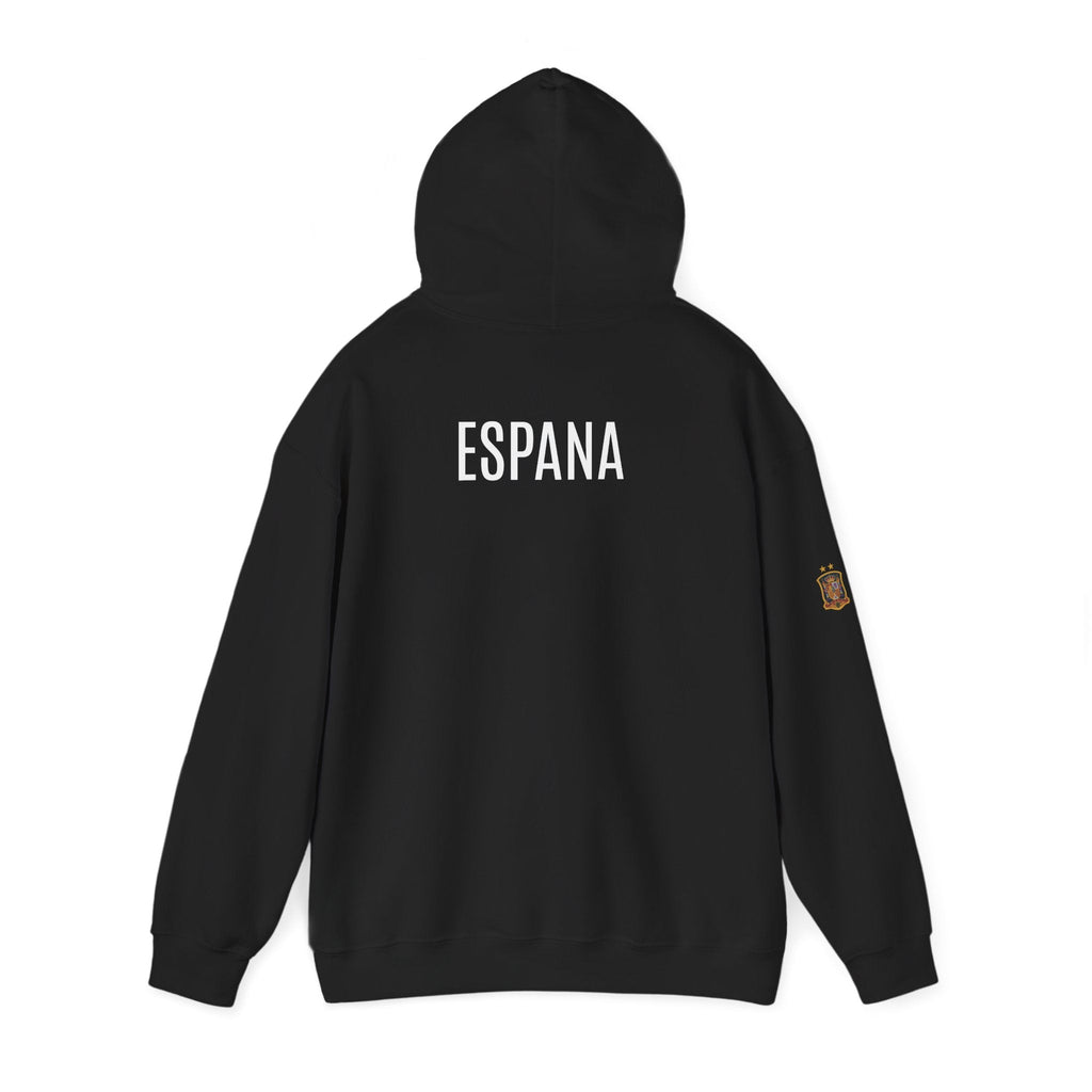Spain Crest Hoodie "España" Back Print Casual Pullover - Etna Gift