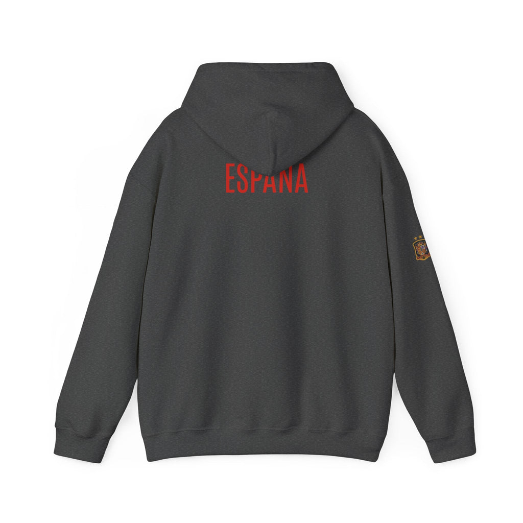 Spain Crest Hoodie "España" Back Print Casual Pullover - Etna Gift