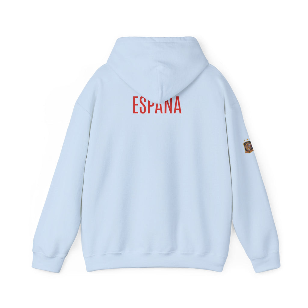 Spain Crest Hoodie "España" Back Print Casual Pullover - Etna Gift