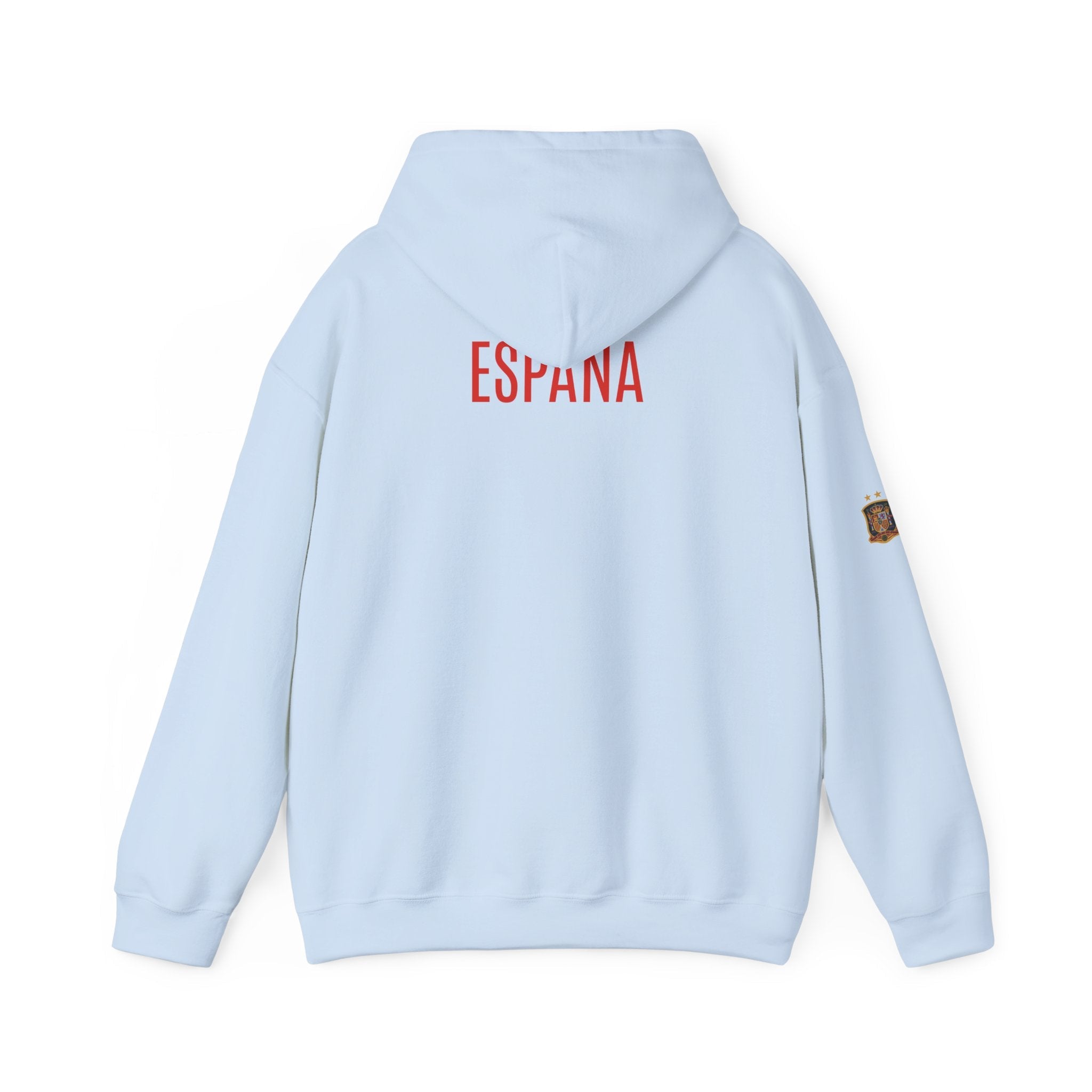 Spain Crest Hoodie "España" Back Print Casual Pullover - Etna Gift