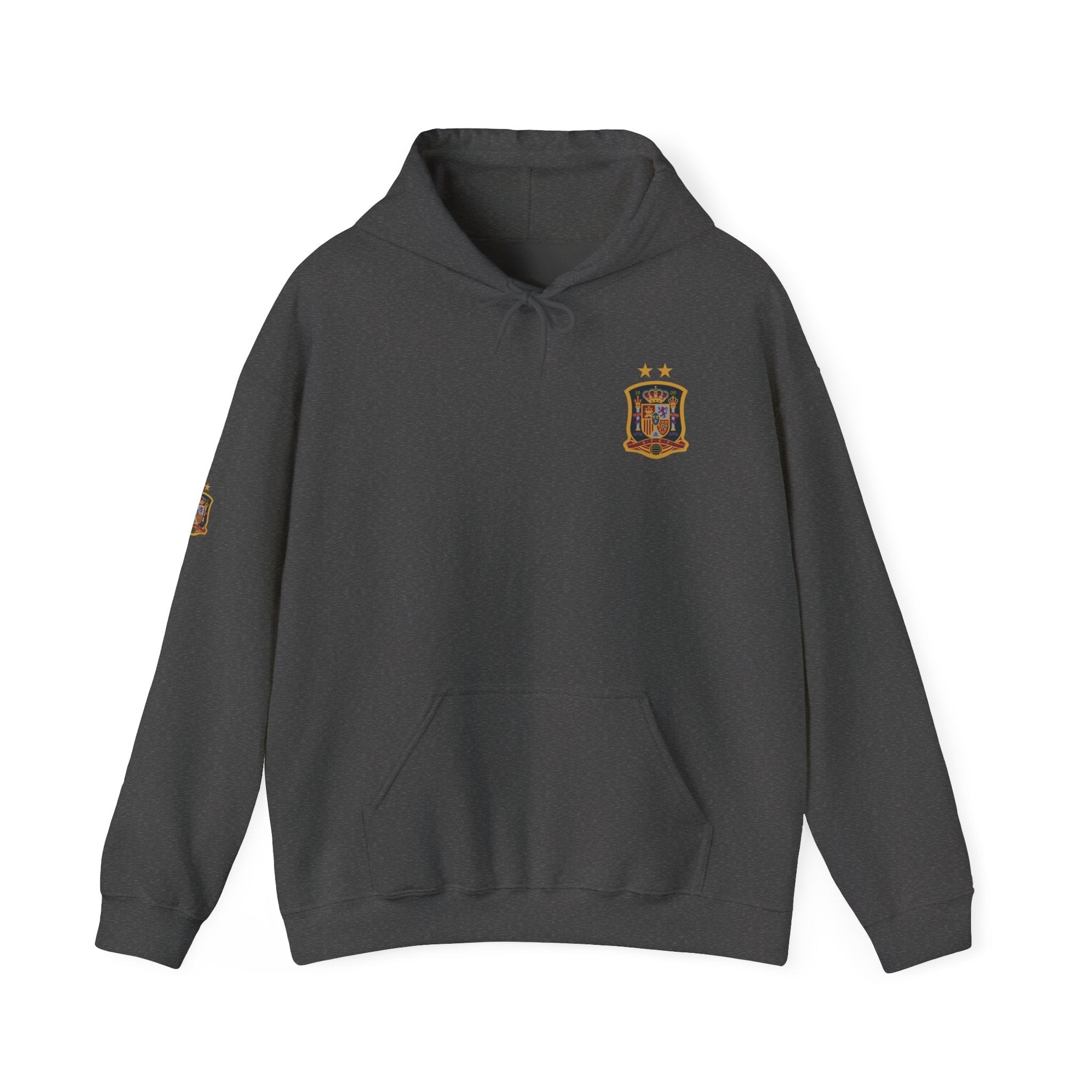 Spain Crest Hoodie "España" Back Print Casual Pullover - Etna Gift