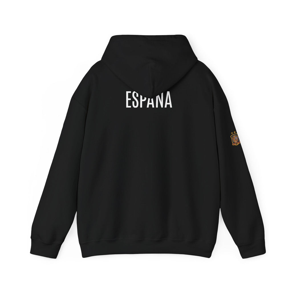 Spain Crest Hoodie "España" Back Print Casual Pullover - Etna Gift