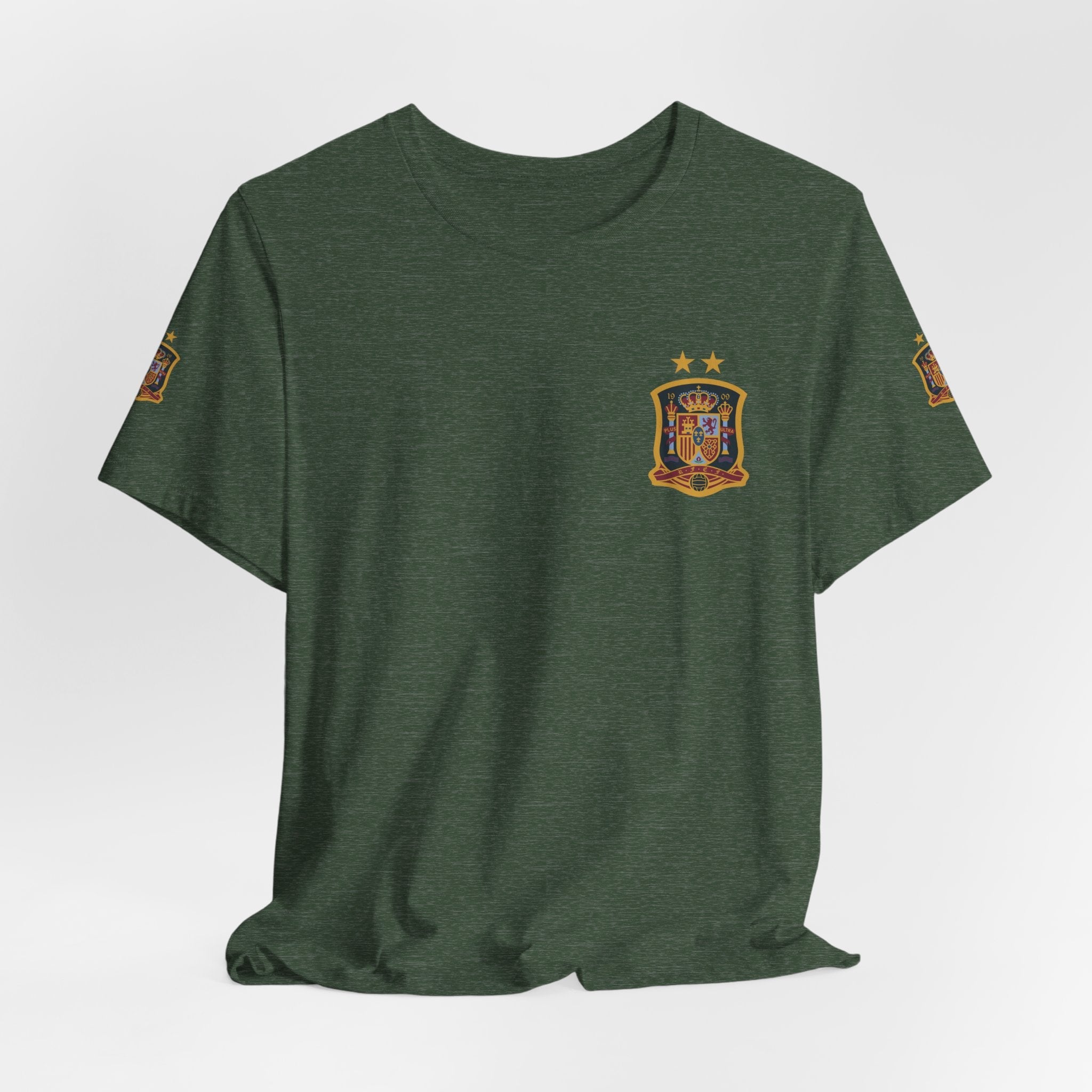 Spain Pride Unisex T-Shirt, Casual Wear, Spain Tee, Travel Souvenir, Sports Fan Gear, Spain Gifts, Cool Summer Shirt - Etna Gift