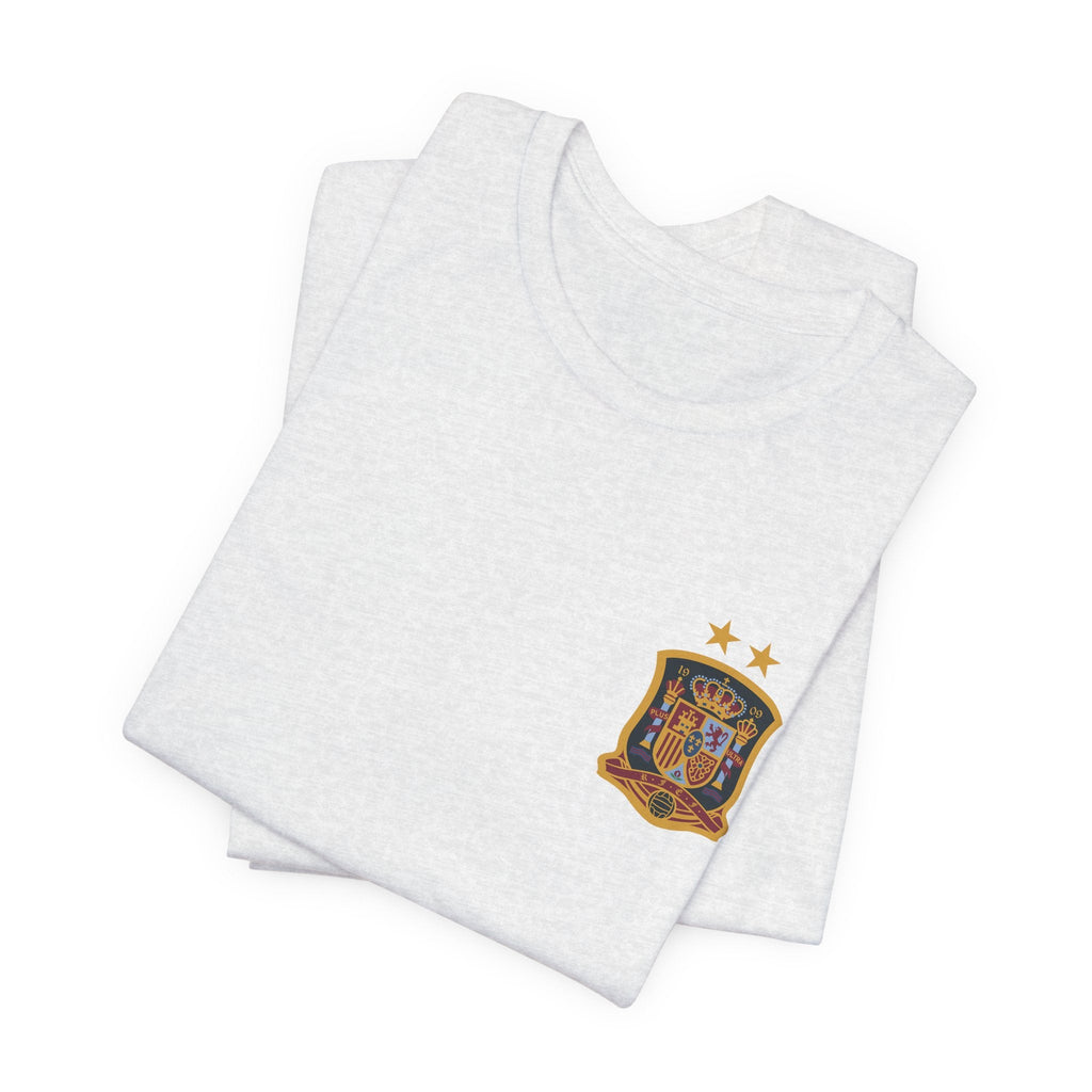 Spain Pride Unisex T-Shirt, Casual Wear, Spain Tee, Travel Souvenir, Sports Fan Gear, Spain Gifts, Cool Summer Shirt - Etna Gift