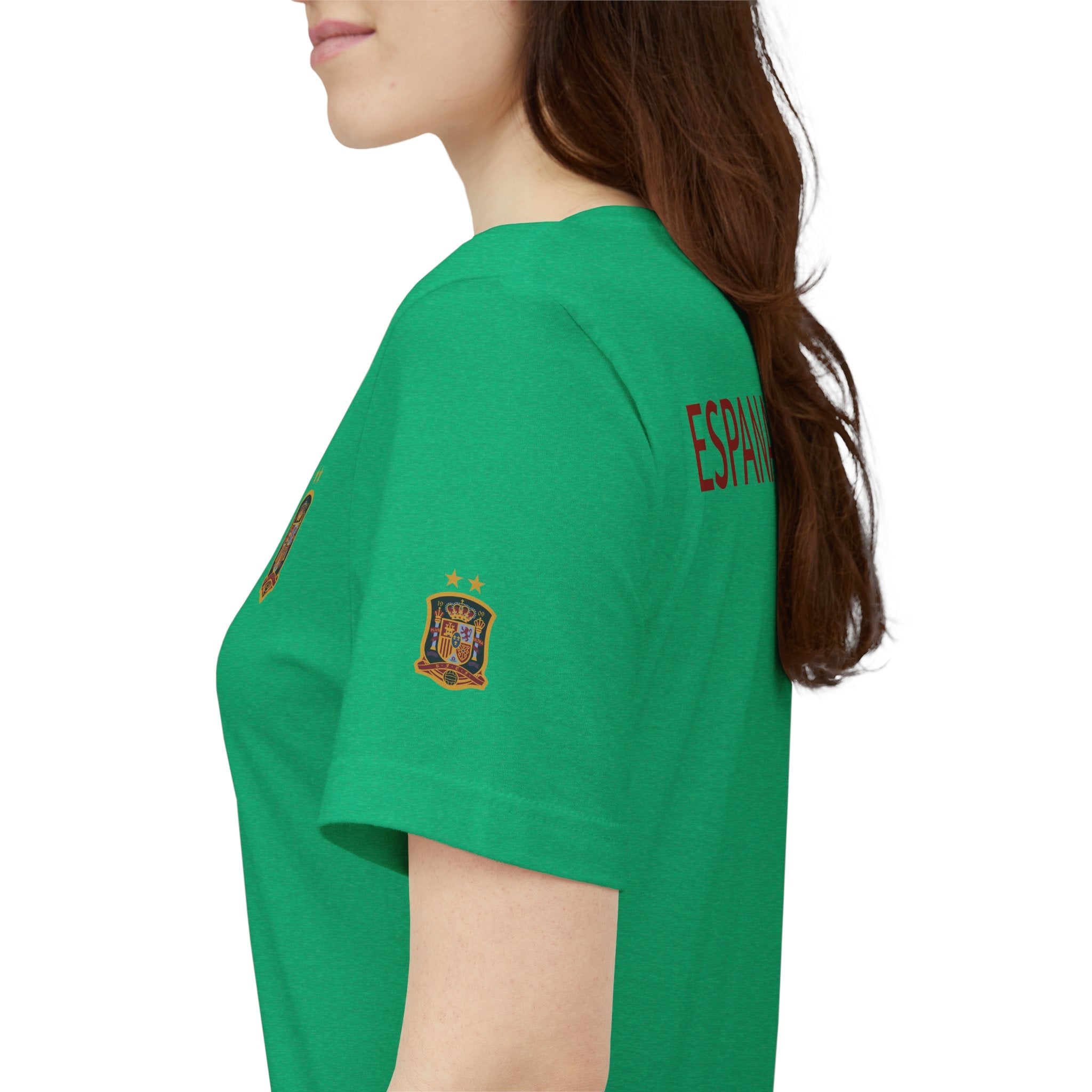 Spain Pride Unisex T-Shirt, Casual Wear, Spain Tee, Travel Souvenir, Sports Fan Gear, Spain Gifts, Cool Summer Shirt - Etna Gift