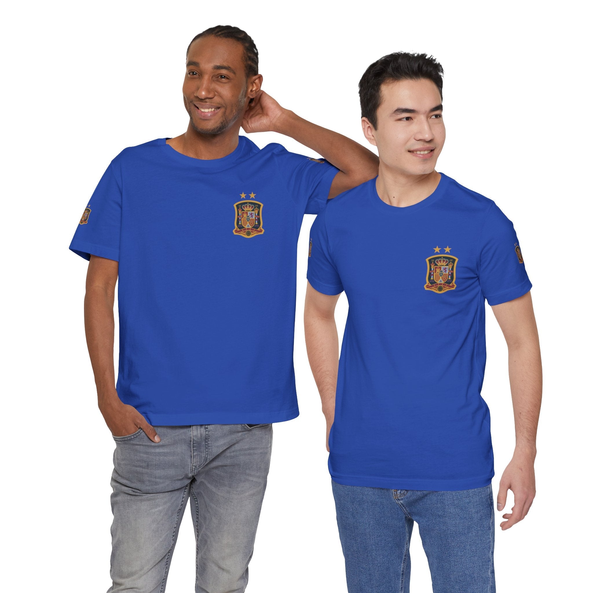 Spain Pride Unisex T-Shirt, Casual Wear, Spain Tee, Travel Souvenir, Sports Fan Gear, Spain Gifts, Cool Summer Shirt - Etna Gift