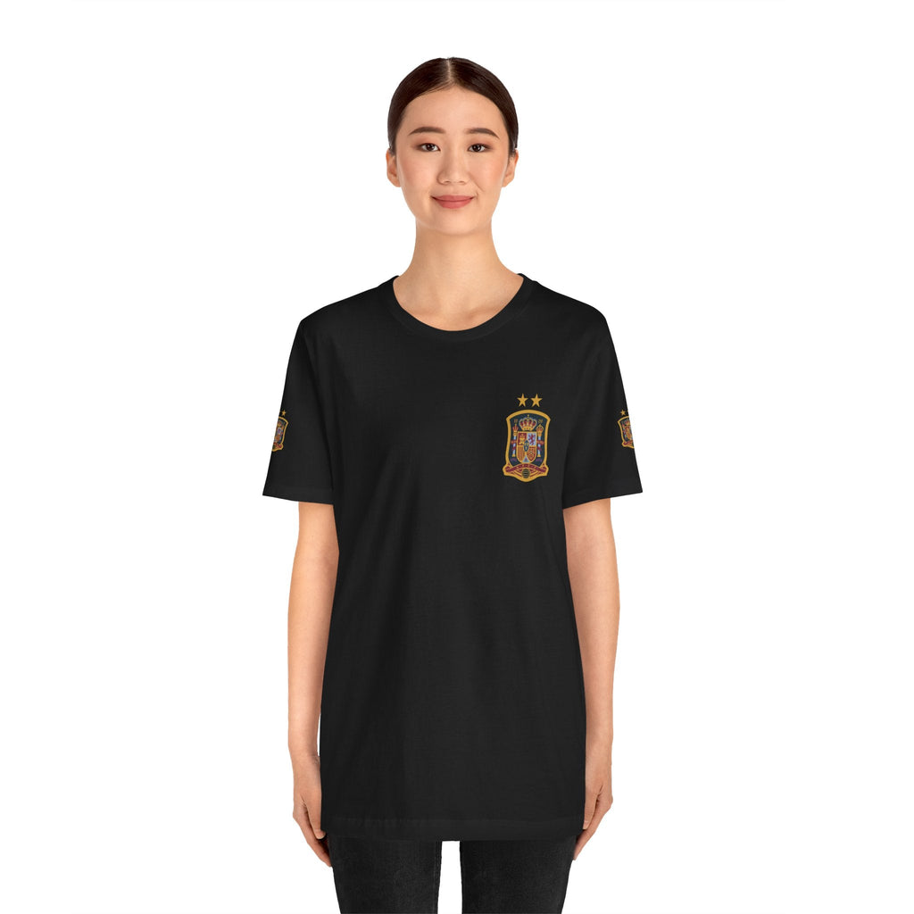 Spain Pride Unisex T-Shirt, Casual Wear, Spain Tee, Travel Souvenir, Sports Fan Gear, Spain Gifts, Cool Summer Shirt - Etna Gift