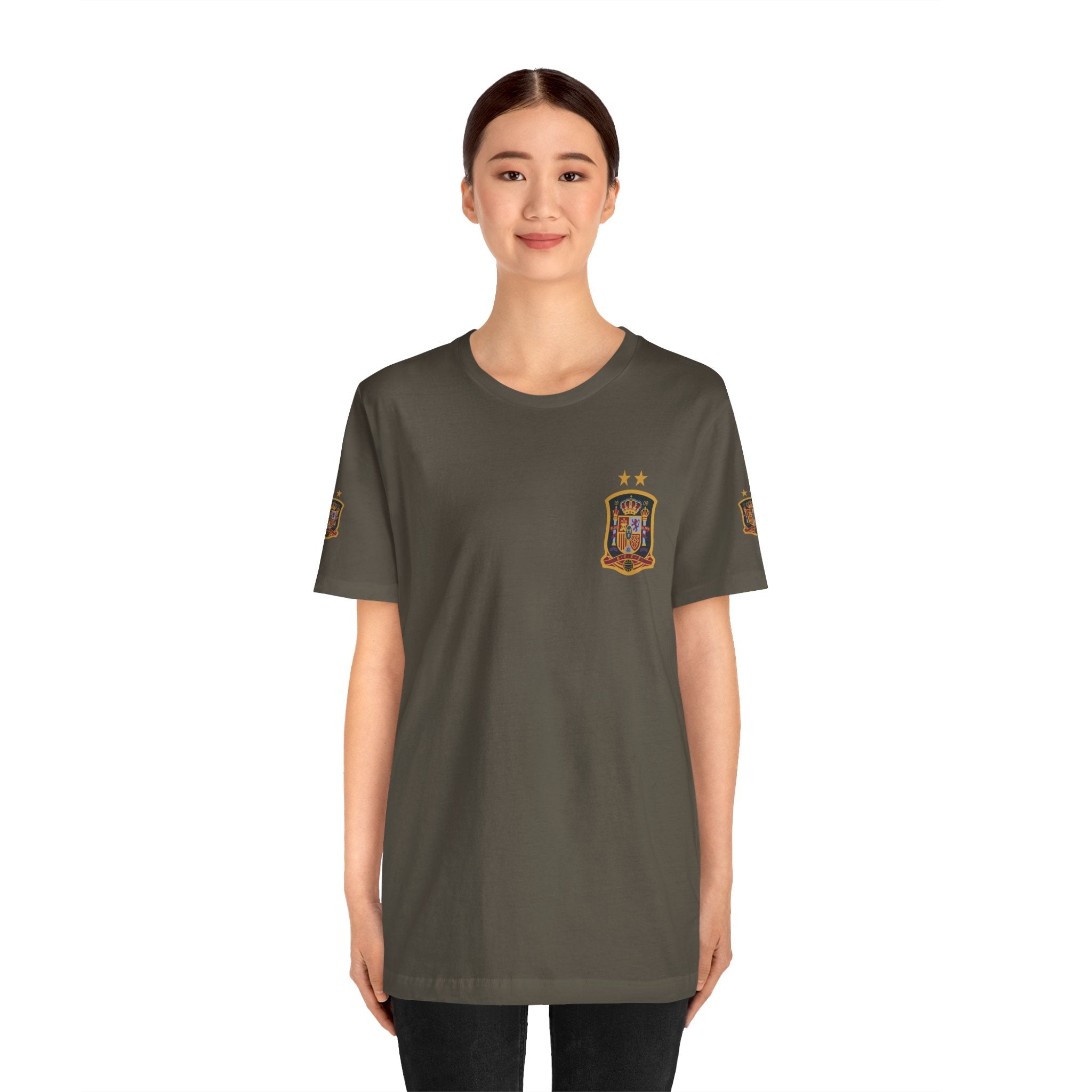 Spain Pride Unisex T-Shirt, Casual Wear, Spain Tee, Travel Souvenir, Sports Fan Gear, Spain Gifts, Cool Summer Shirt - Etna Gift