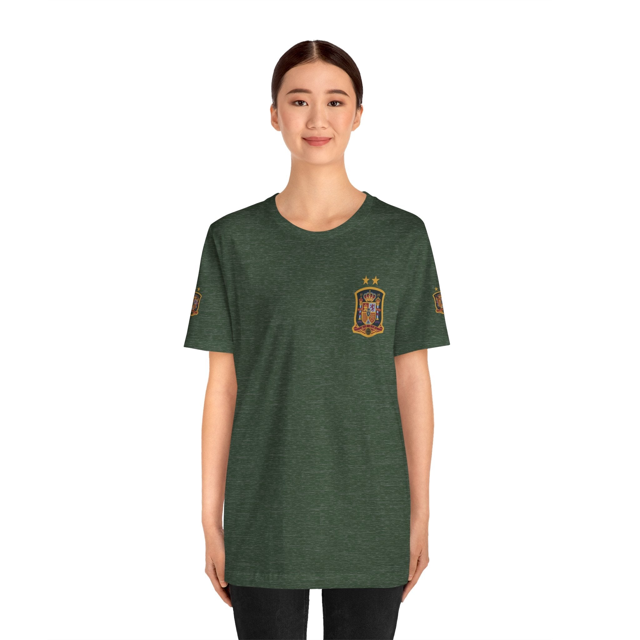 Spain Pride Unisex T-Shirt, Casual Wear, Spain Tee, Travel Souvenir, Sports Fan Gear, Spain Gifts, Cool Summer Shirt - Etna Gift