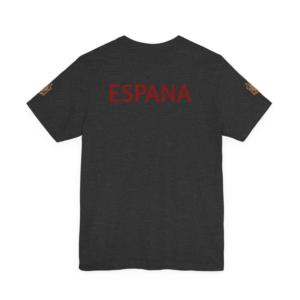 Spain Pride Unisex T-Shirt, Casual Wear, Spain Tee, Travel Souvenir, Sports Fan Gear, Spain Gifts, Cool Summer Shirt - Etna Gift