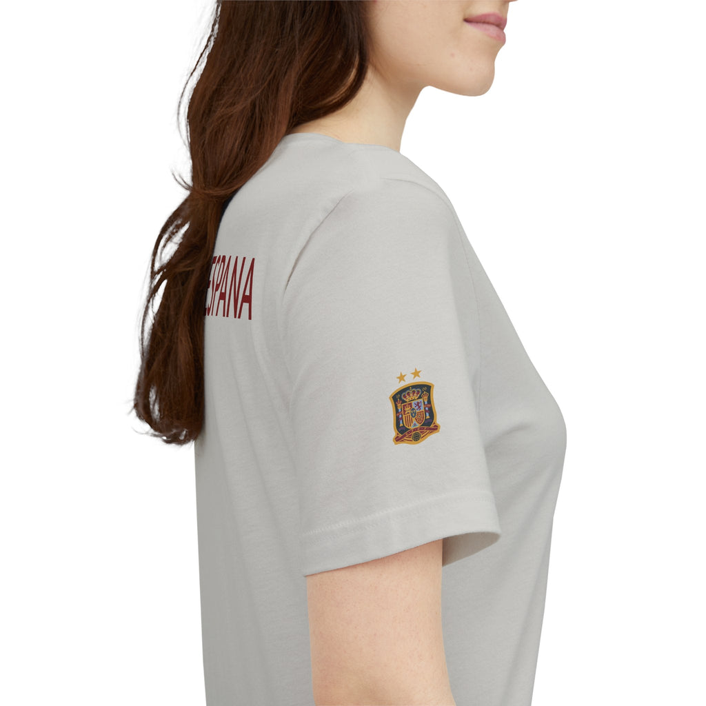 Spain Pride Unisex T-Shirt, Casual Wear, Spain Tee, Travel Souvenir, Sports Fan Gear, Spain Gifts, Cool Summer Shirt - Etna Gift