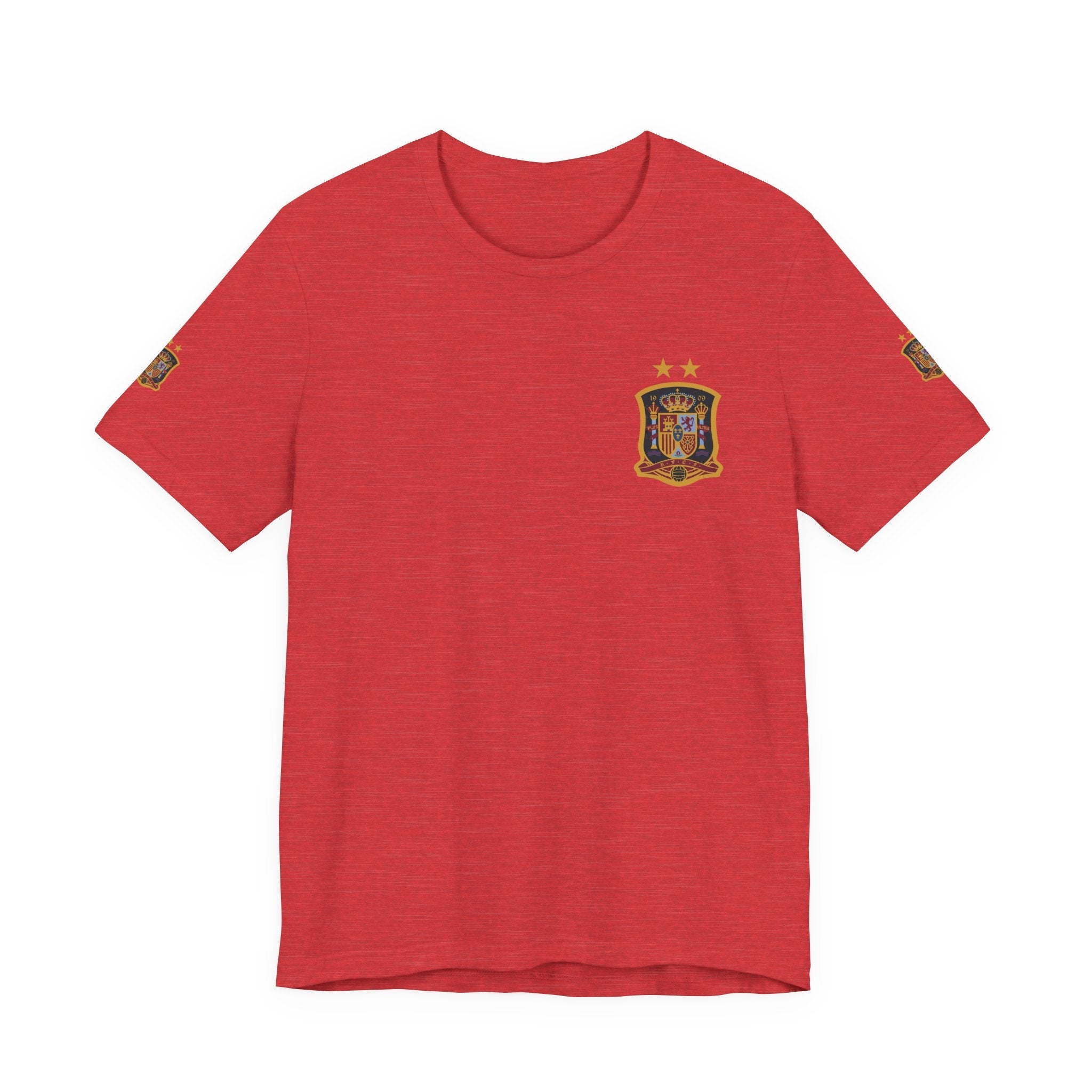 Spain Pride Unisex T-Shirt, Casual Wear, Spain Tee, Travel Souvenir, Sports Fan Gear, Spain Gifts, Cool Summer Shirt - Etna Gift