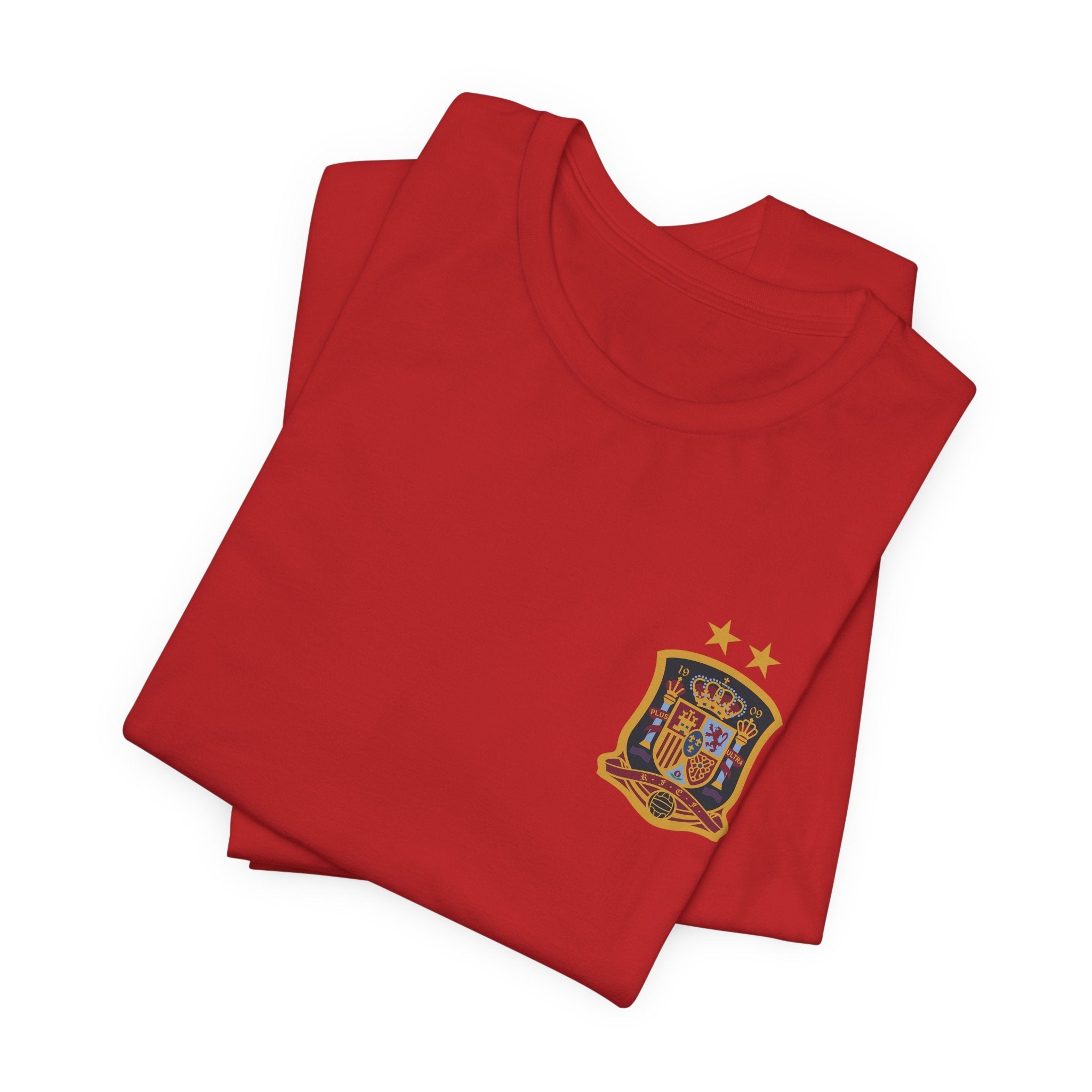 Spain Pride Unisex T-Shirt, Casual Wear, Spain Tee, Travel Souvenir, Sports Fan Gear, Spain Gifts, Cool Summer Shirt - Etna Gift