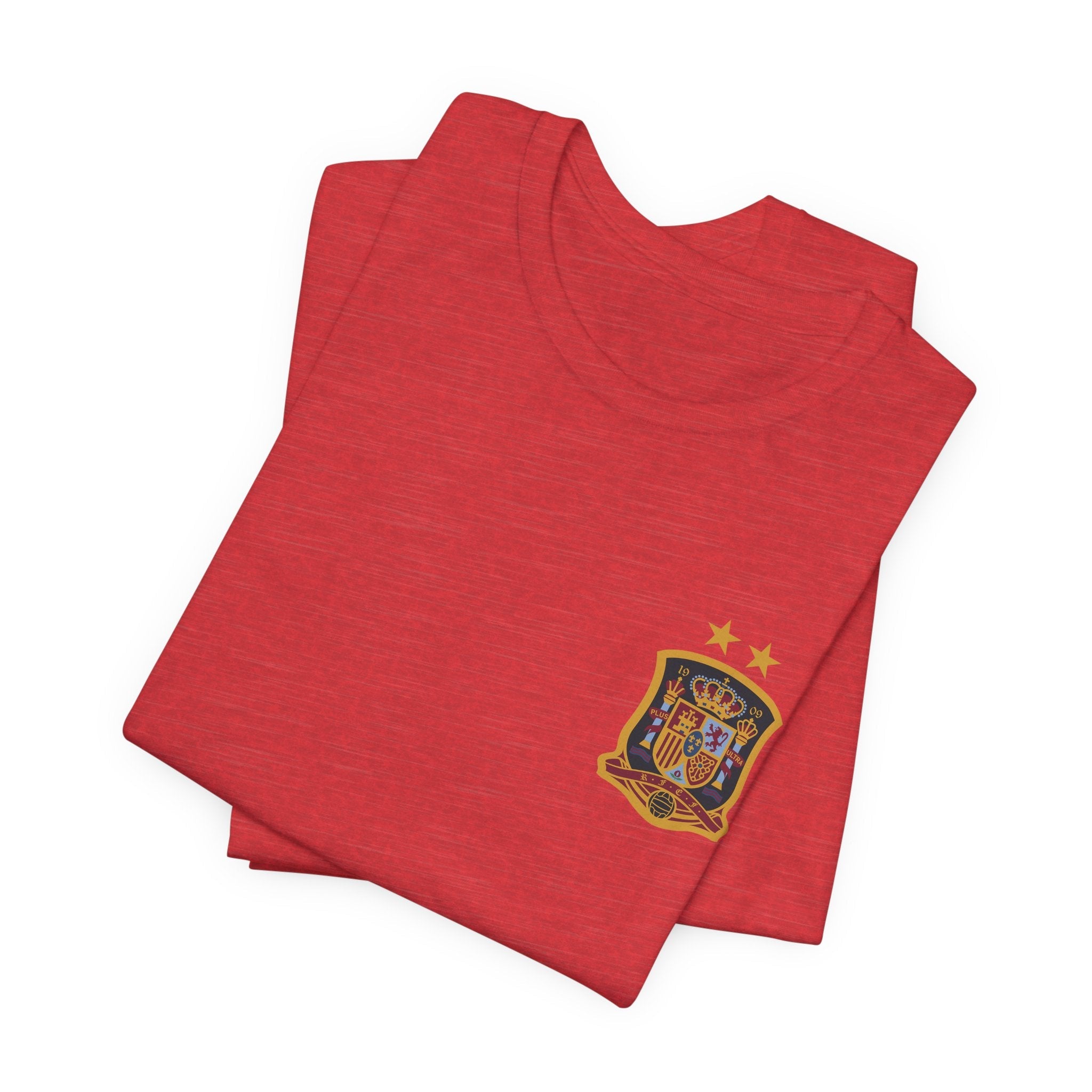 Spain Pride Unisex T-Shirt, Casual Wear, Spain Tee, Travel Souvenir, Sports Fan Gear, Spain Gifts, Cool Summer Shirt - Etna Gift
