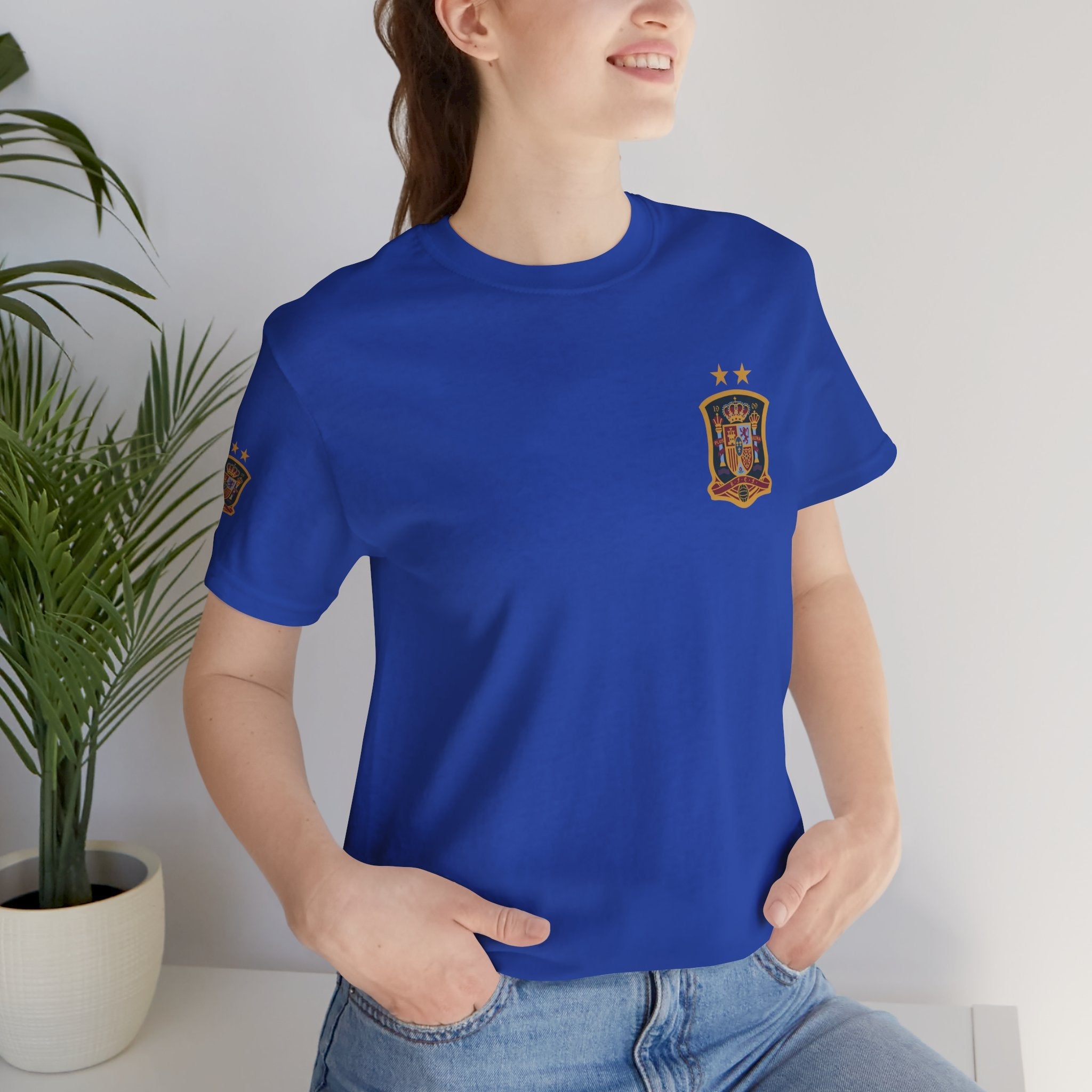 Spain Pride Unisex T-Shirt, Casual Wear, Spain Tee, Travel Souvenir, Sports Fan Gear, Spain Gifts, Cool Summer Shirt - Etna Gift