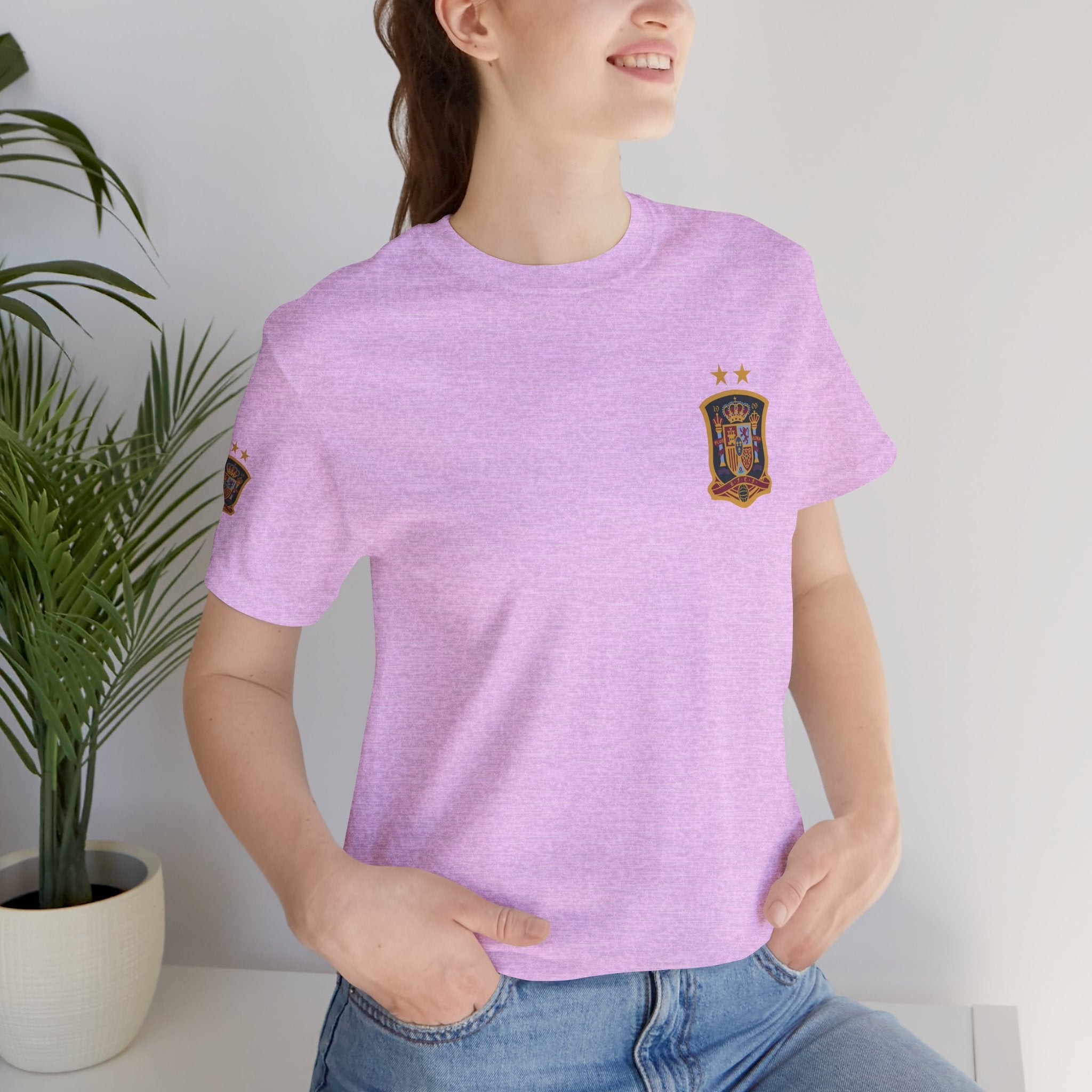 Spain Pride Unisex T-Shirt, Casual Wear, Spain Tee, Travel Souvenir, Sports Fan Gear, Spain Gifts, Cool Summer Shirt - Etna Gift