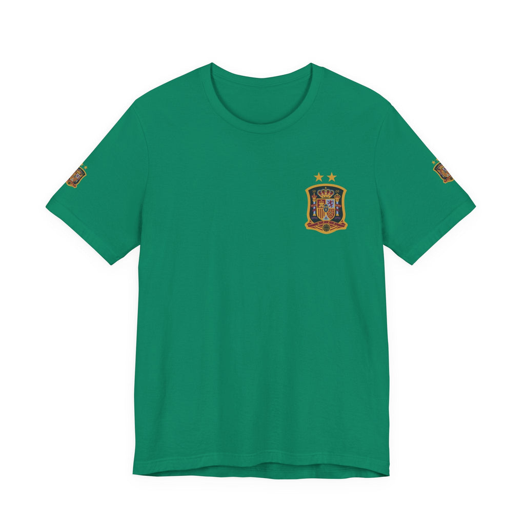 Spain Pride Unisex T-Shirt, Casual Wear, Spain Tee, Travel Souvenir, Sports Fan Gear, Spain Gifts, Cool Summer Shirt - Etna Gift