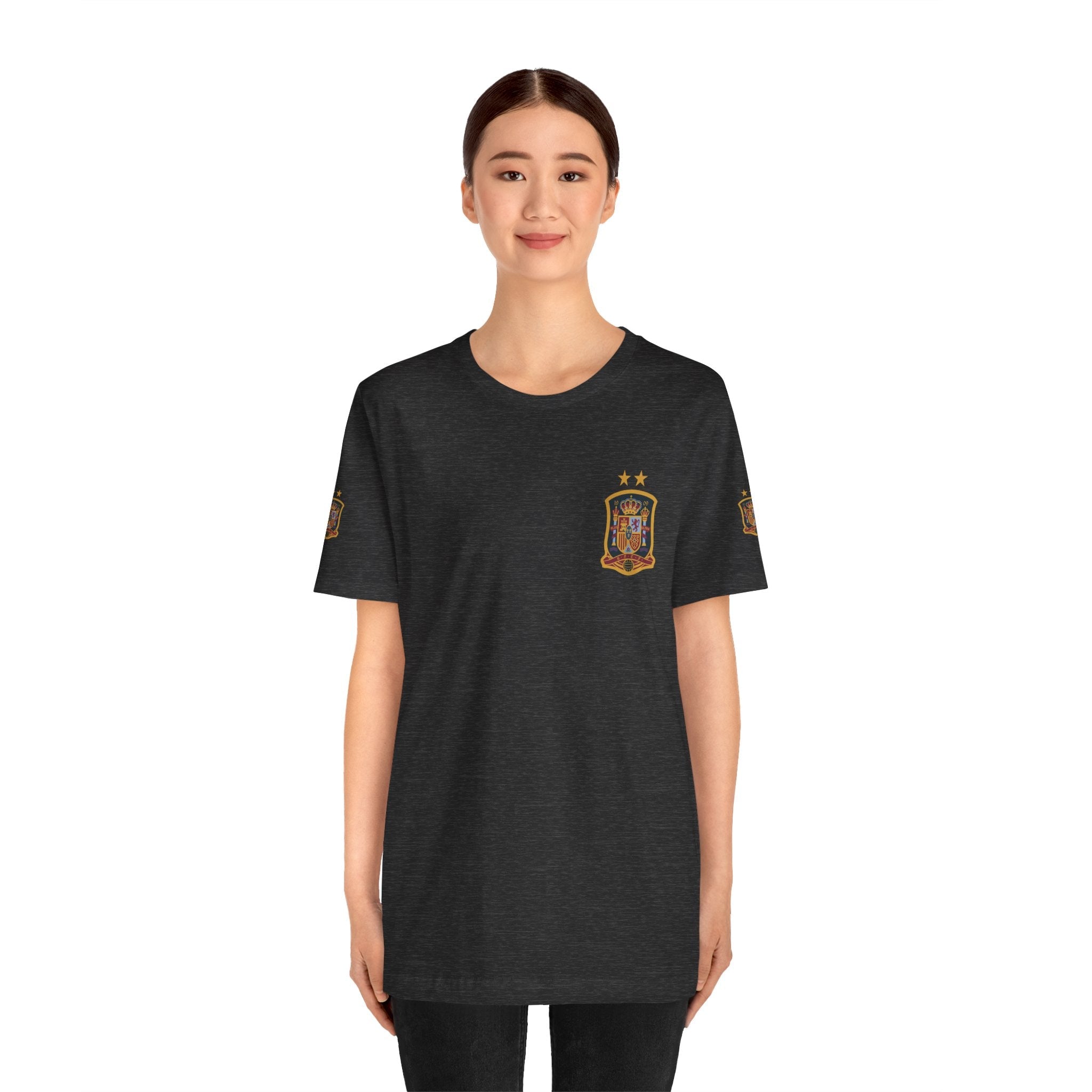 Spain Pride Unisex T-Shirt, Casual Wear, Spain Tee, Travel Souvenir, Sports Fan Gear, Spain Gifts, Cool Summer Shirt - Etna Gift