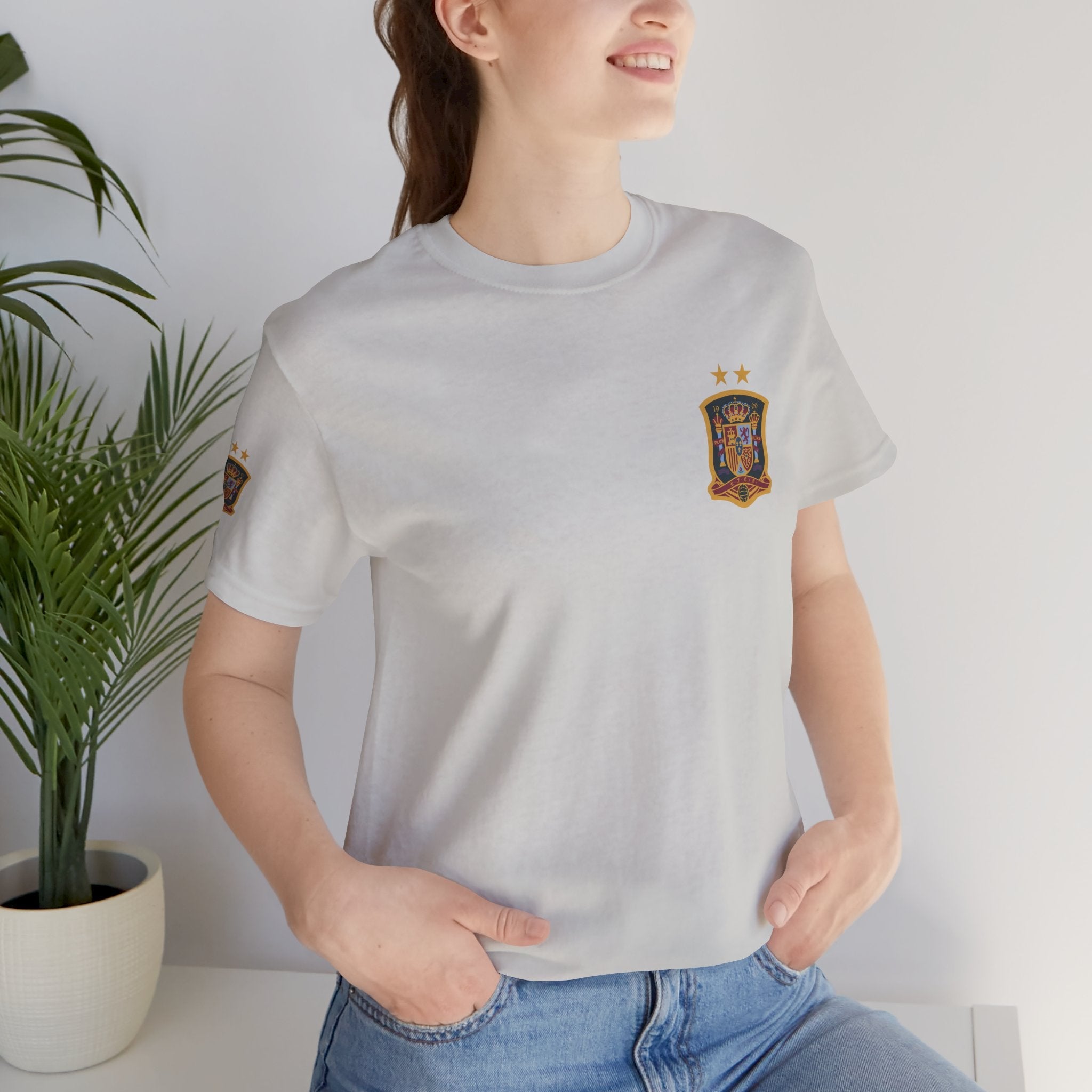 Spain Pride Unisex T-Shirt, Casual Wear, Spain Tee, Travel Souvenir, Sports Fan Gear, Spain Gifts, Cool Summer Shirt - Etna Gift