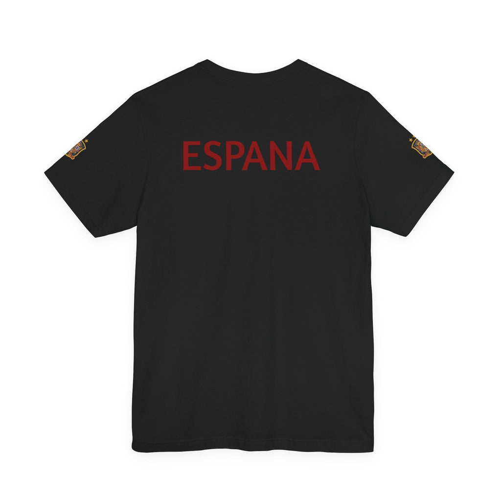 Spain Pride Unisex T-Shirt, Casual Wear, Spain Tee, Travel Souvenir, Sports Fan Gear, Spain Gifts, Cool Summer Shirt - Etna Gift