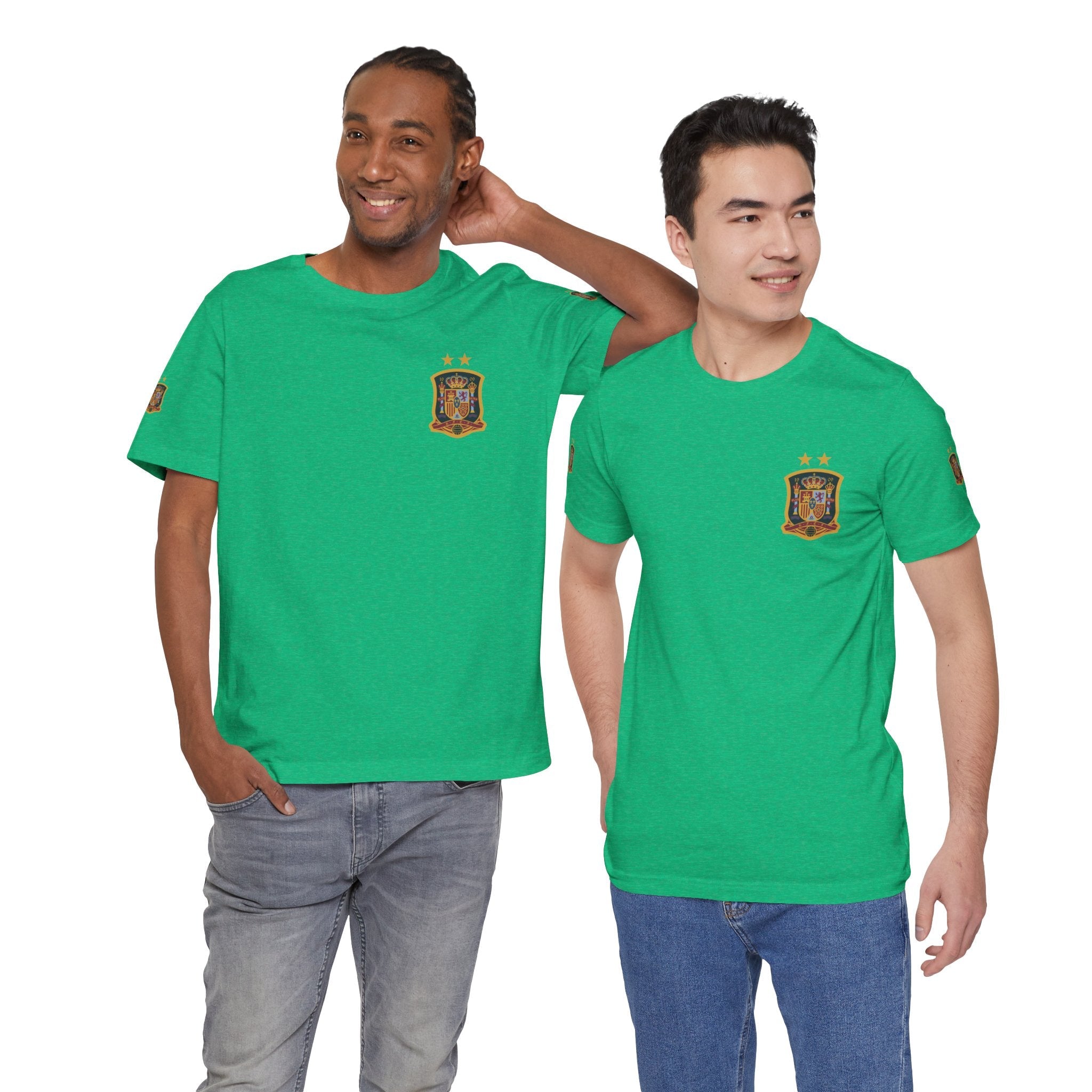Spain Pride Unisex T-Shirt, Casual Wear, Spain Tee, Travel Souvenir, Sports Fan Gear, Spain Gifts, Cool Summer Shirt - Etna Gift