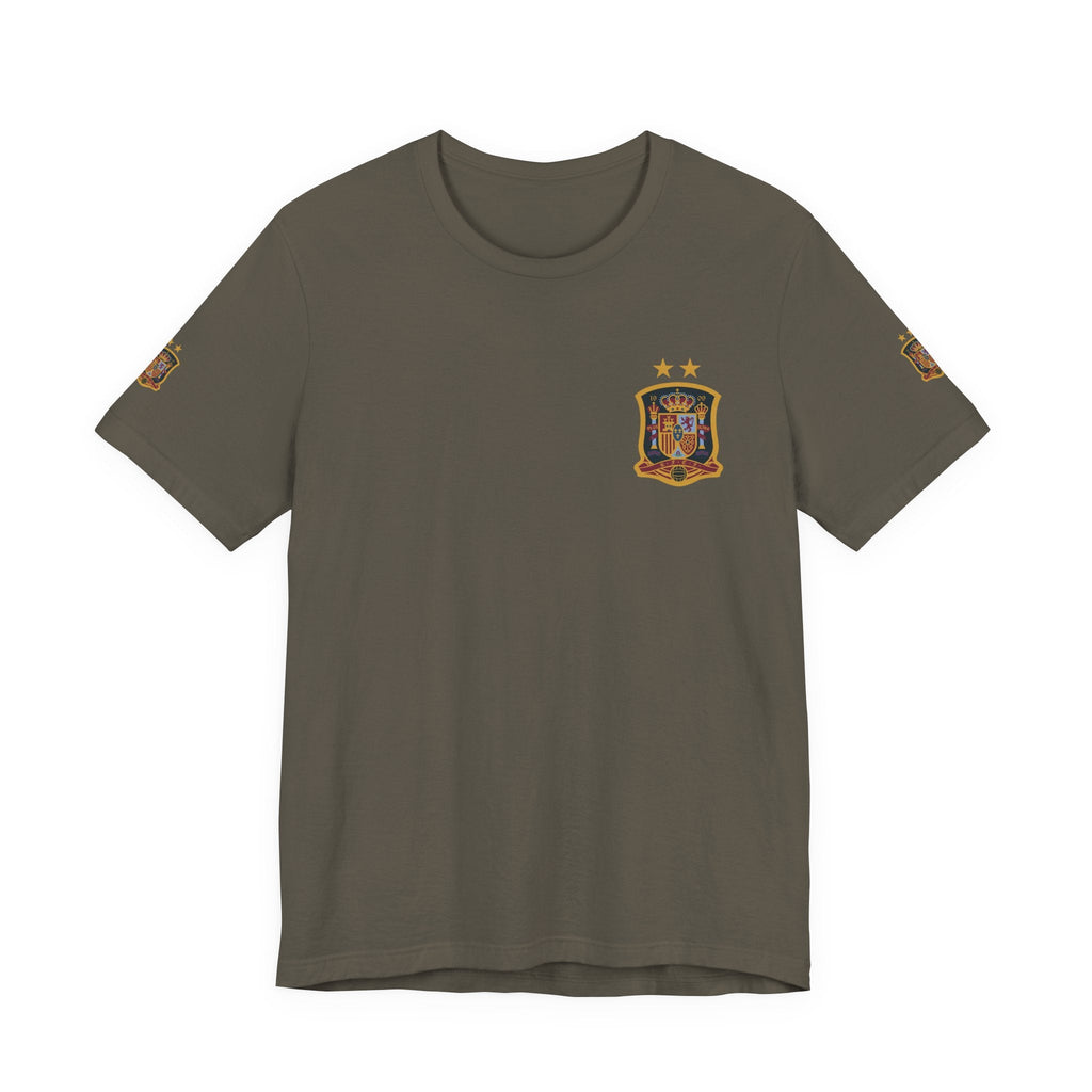 Spain Pride Unisex T-Shirt, Casual Wear, Spain Tee, Travel Souvenir, Sports Fan Gear, Spain Gifts, Cool Summer Shirt - Etna Gift