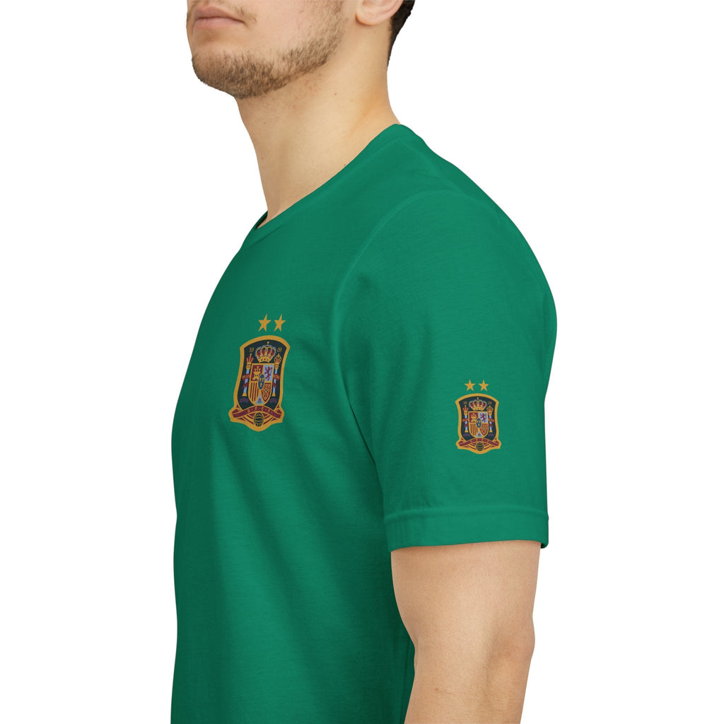 Spain Pride Unisex T-Shirt, Casual Wear, Spain Tee, Travel Souvenir, Sports Fan Gear, Spain Gifts, Cool Summer Shirt - Etna Gift