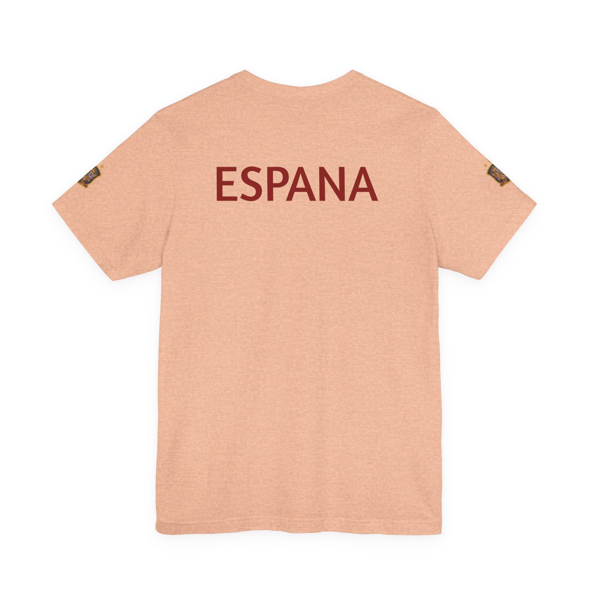 Spain Pride Unisex T-Shirt, Casual Wear, Spain Tee, Travel Souvenir, Sports Fan Gear, Spain Gifts, Cool Summer Shirt - Etna Gift