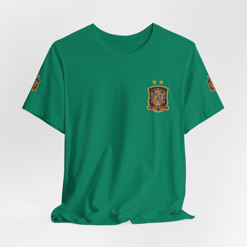 Spain Pride Unisex T-Shirt, Casual Wear, Spain Tee, Travel Souvenir, Sports Fan Gear, Spain Gifts, Cool Summer Shirt - Etna Gift