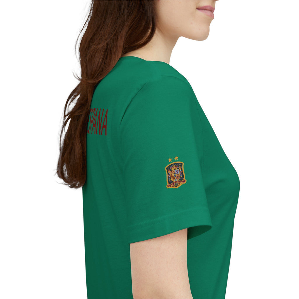 Spain Pride Unisex T-Shirt, Casual Wear, Spain Tee, Travel Souvenir, Sports Fan Gear, Spain Gifts, Cool Summer Shirt - Etna Gift