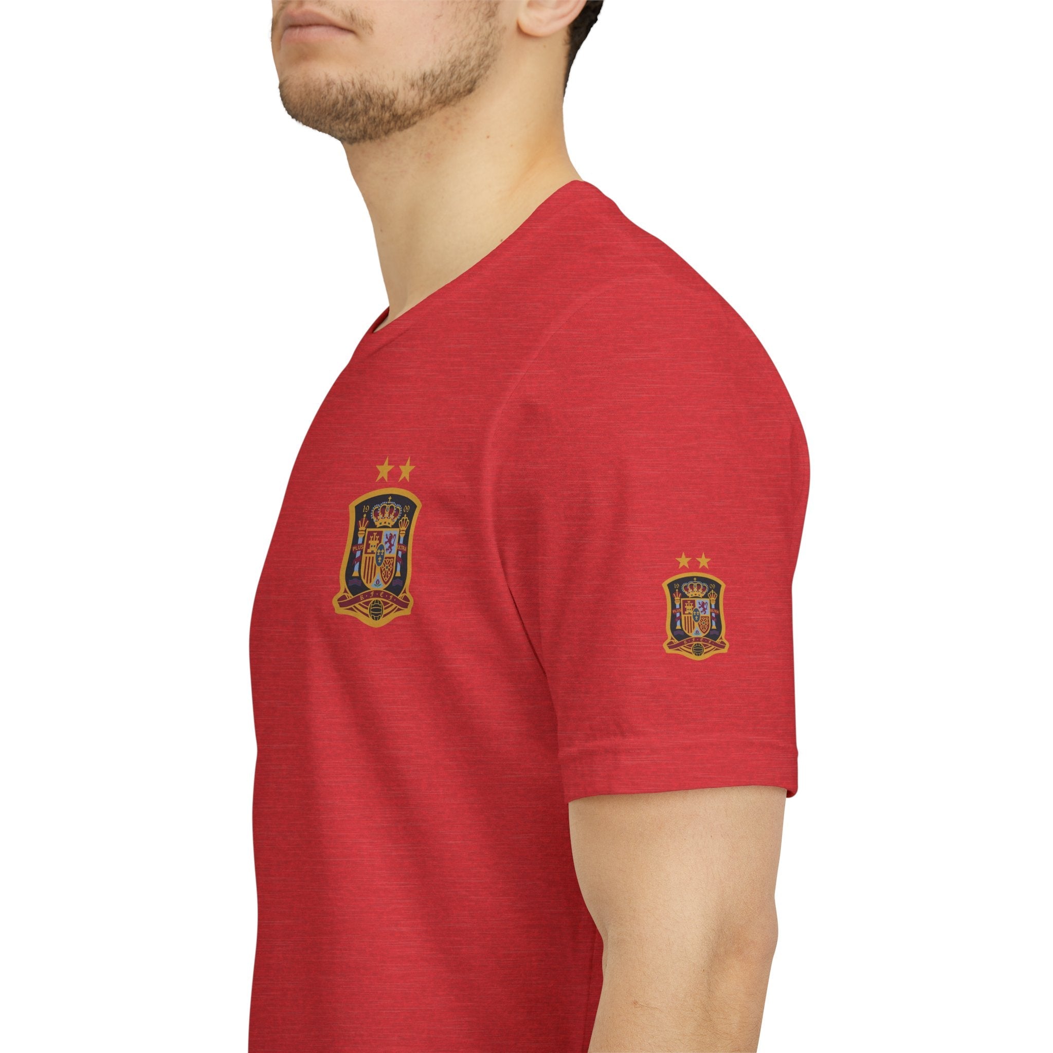 Spain Pride Unisex T-Shirt, Casual Wear, Spain Tee, Travel Souvenir, Sports Fan Gear, Spain Gifts, Cool Summer Shirt - Etna Gift