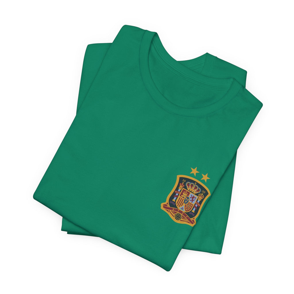 Spain Pride Unisex T-Shirt, Casual Wear, Spain Tee, Travel Souvenir, Sports Fan Gear, Spain Gifts, Cool Summer Shirt - Etna Gift
