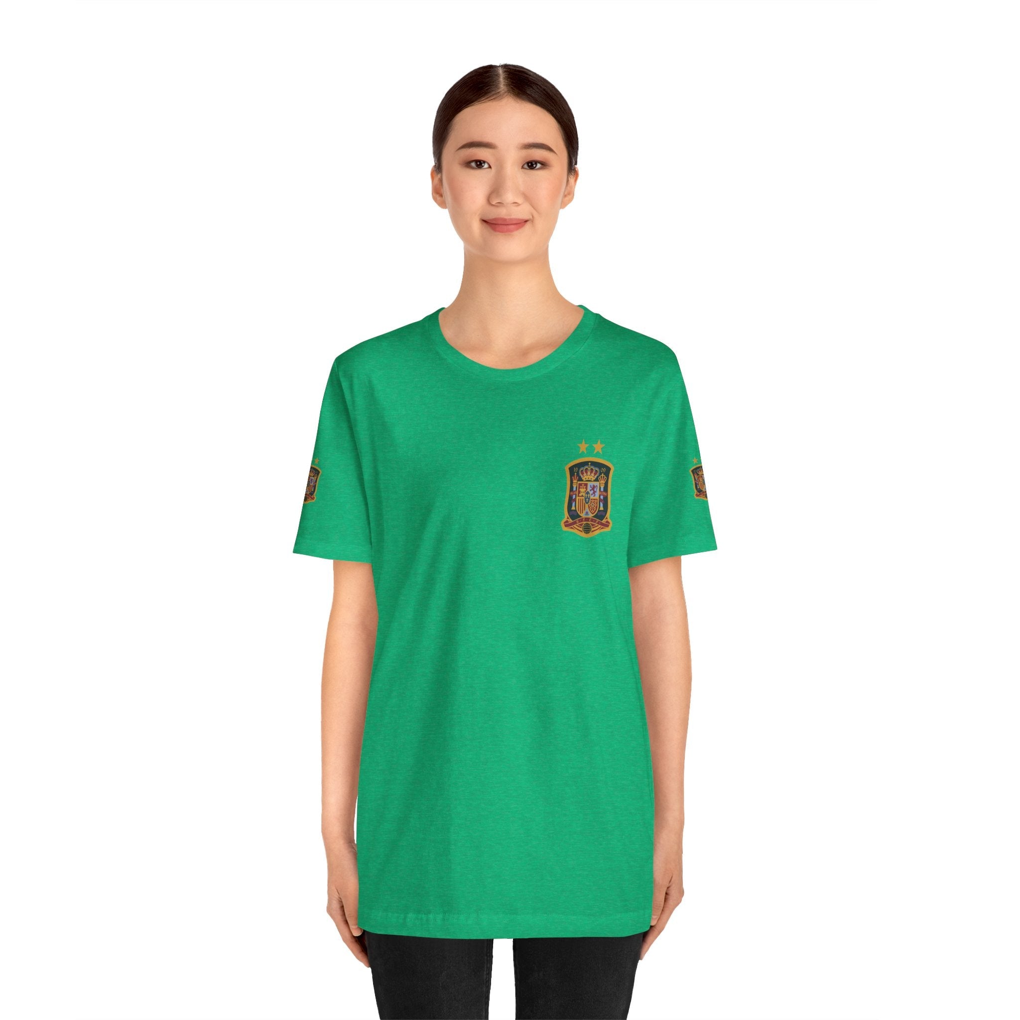 Spain Pride Unisex T-Shirt, Casual Wear, Spain Tee, Travel Souvenir, Sports Fan Gear, Spain Gifts, Cool Summer Shirt - Etna Gift