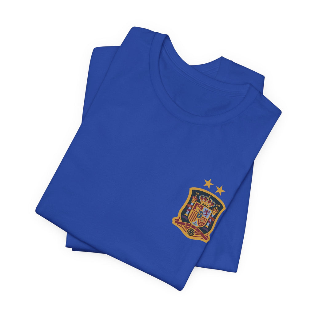 Spain Pride Unisex T-Shirt, Casual Wear, Spain Tee, Travel Souvenir, Sports Fan Gear, Spain Gifts, Cool Summer Shirt - Etna Gift