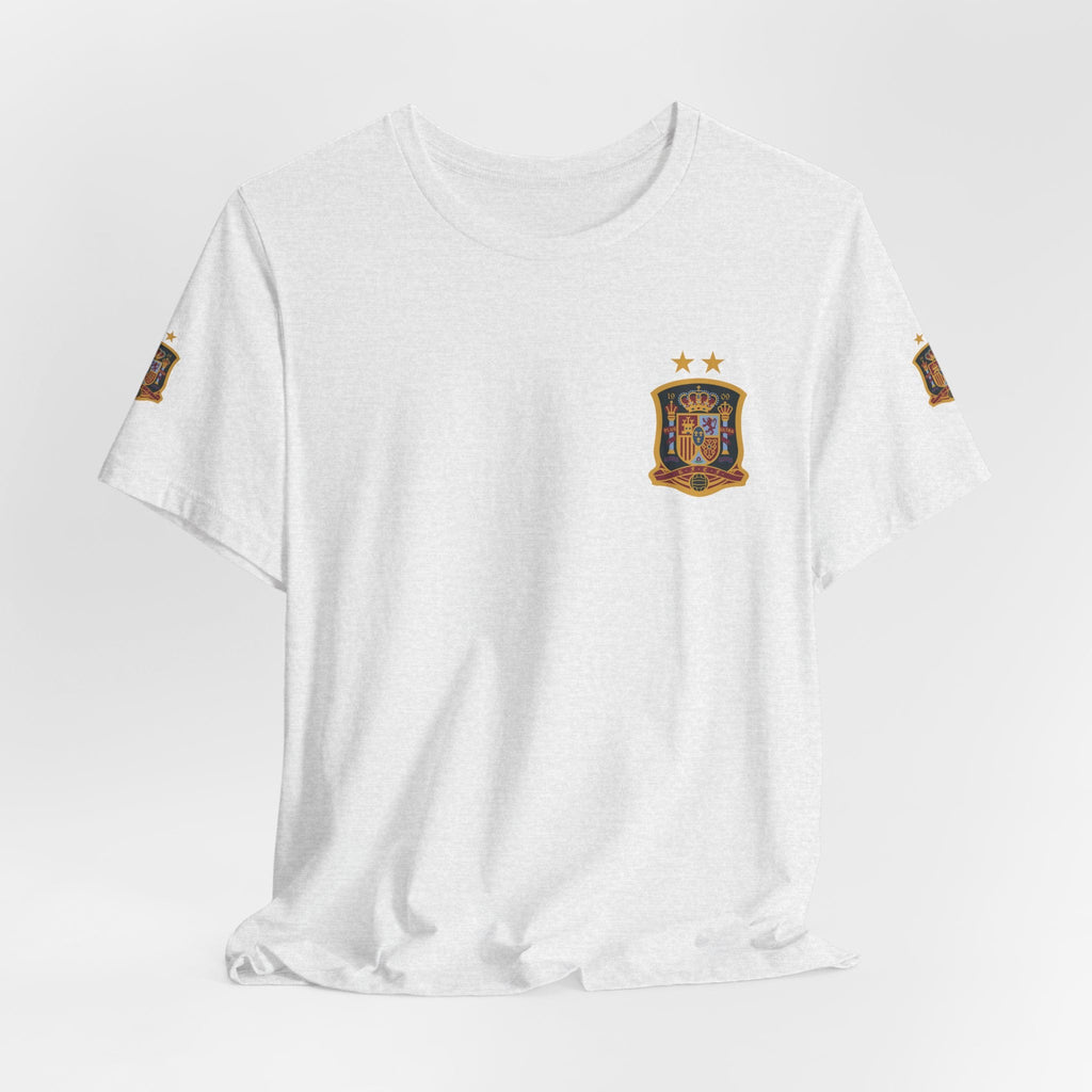 Spain Pride Unisex T-Shirt, Casual Wear, Spain Tee, Travel Souvenir, Sports Fan Gear, Spain Gifts, Cool Summer Shirt - Etna Gift