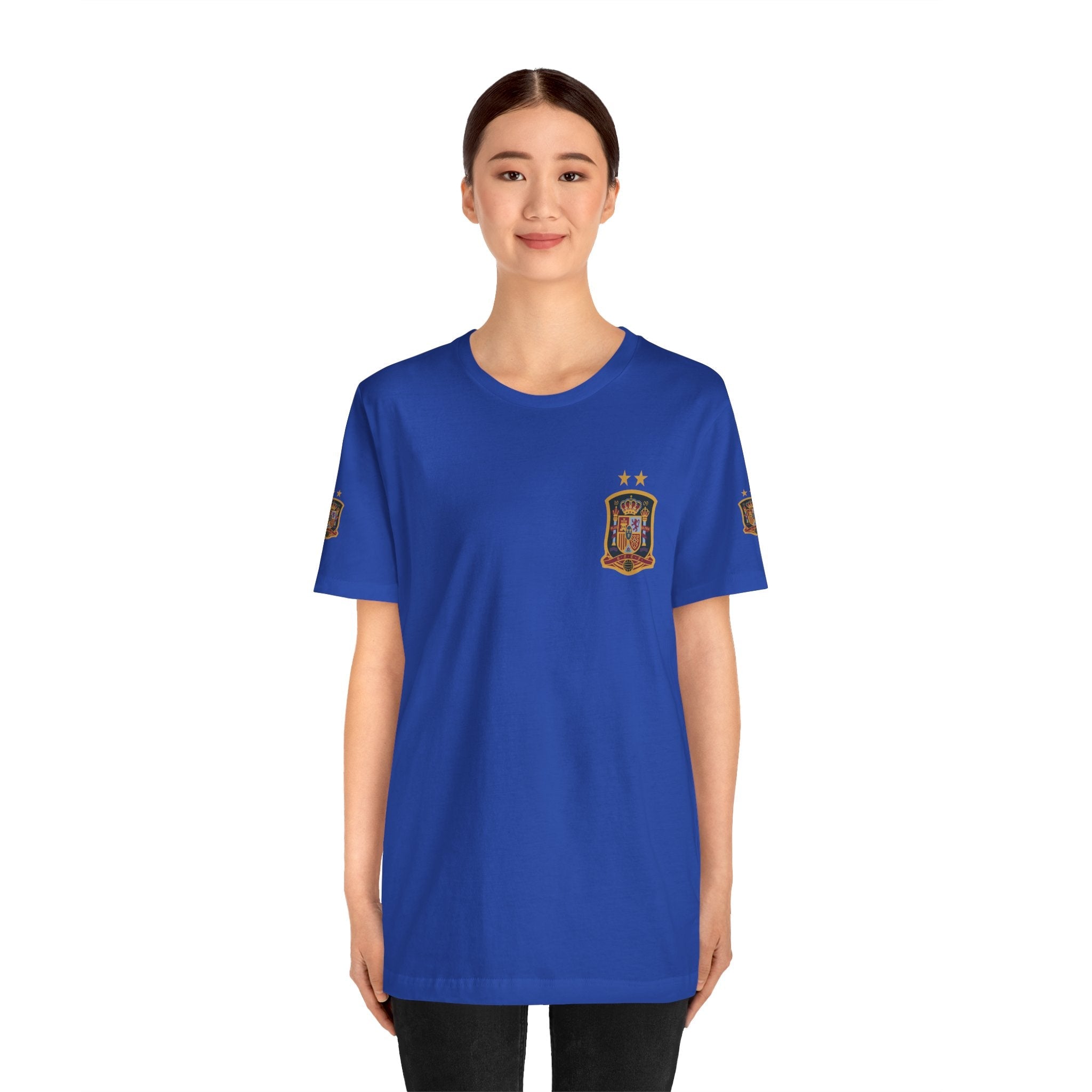 Spain Pride Unisex T-Shirt, Casual Wear, Spain Tee, Travel Souvenir, Sports Fan Gear, Spain Gifts, Cool Summer Shirt - Etna Gift