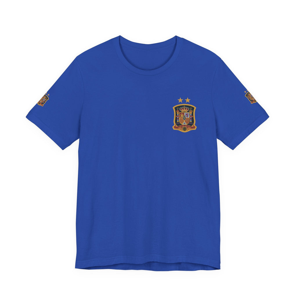 Spain Pride Unisex T-Shirt, Casual Wear, Spain Tee, Travel Souvenir, Sports Fan Gear, Spain Gifts, Cool Summer Shirt - Etna Gift