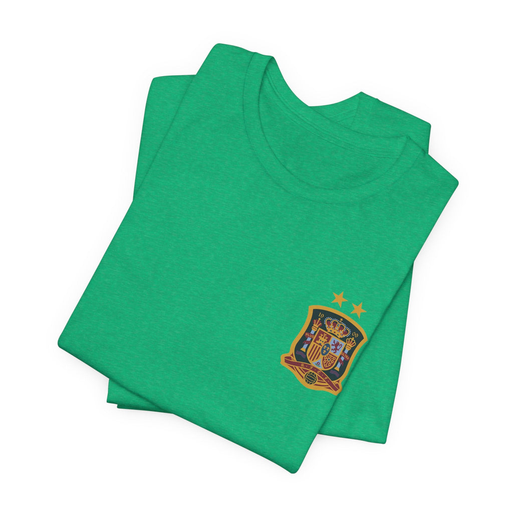 Spain Pride Unisex T-Shirt, Casual Wear, Spain Tee, Travel Souvenir, Sports Fan Gear, Spain Gifts, Cool Summer Shirt - Etna Gift