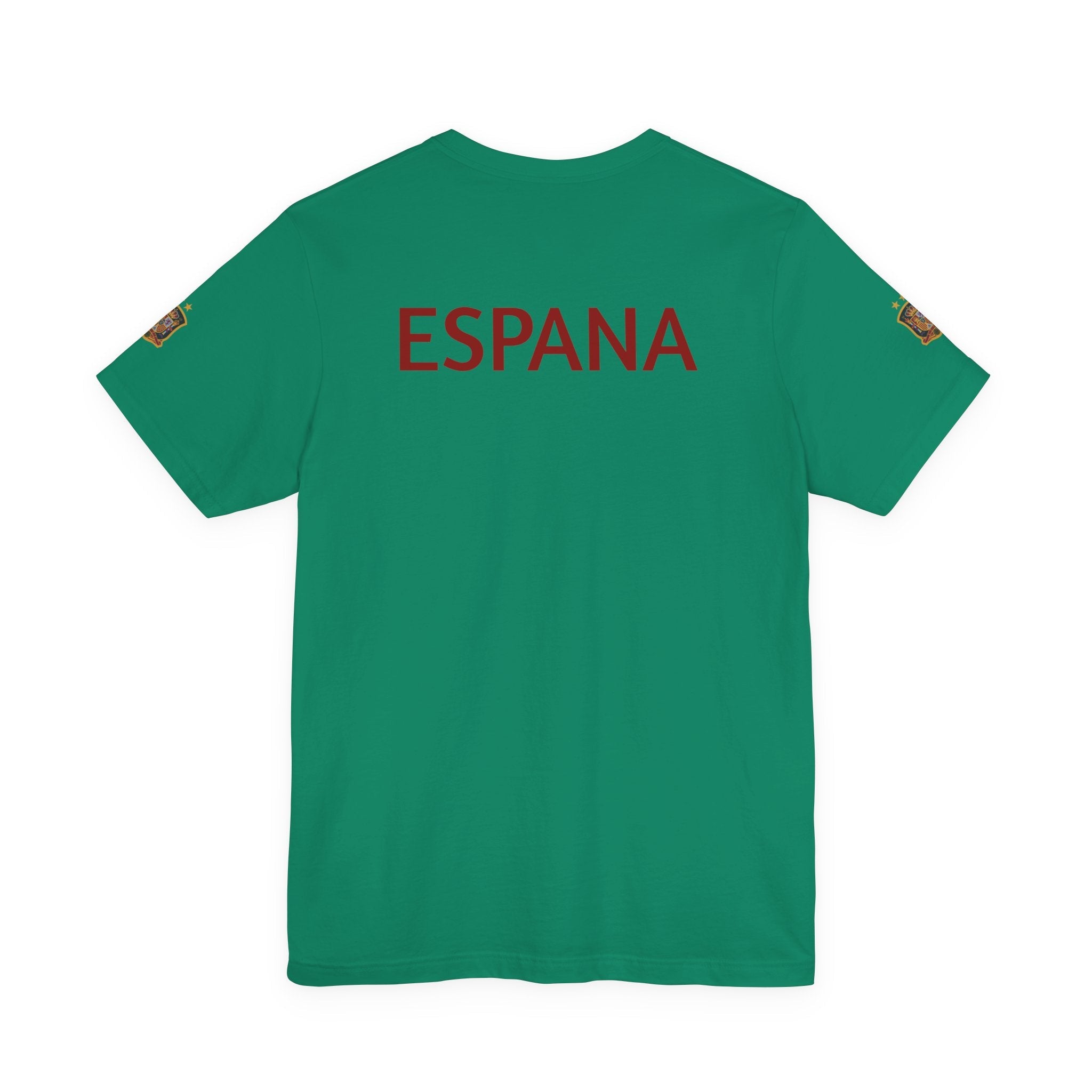 Spain Pride Unisex T-Shirt, Casual Wear, Spain Tee, Travel Souvenir, Sports Fan Gear, Spain Gifts, Cool Summer Shirt - Etna Gift