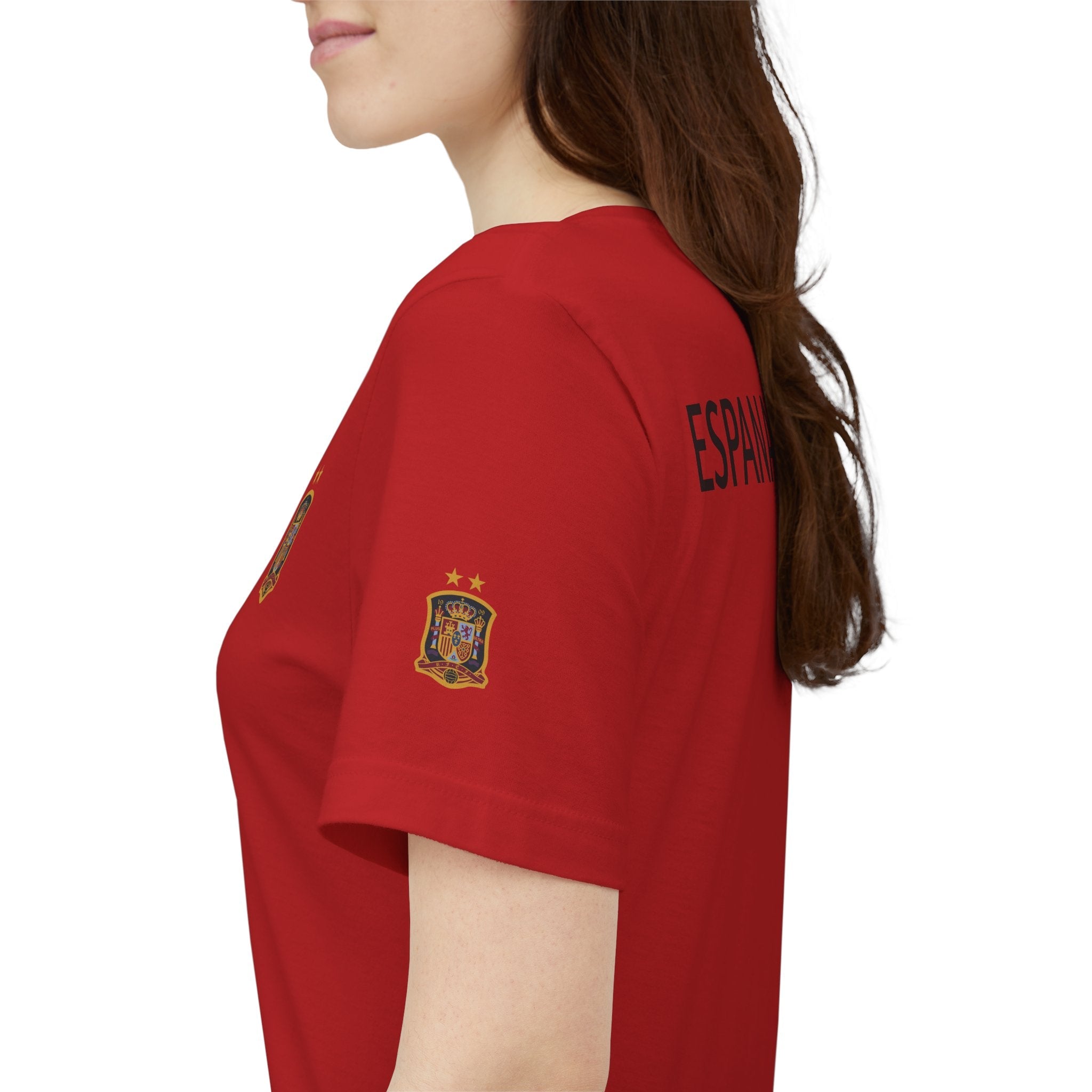 Spain Pride Unisex T-Shirt, Casual Wear, Spain Tee, Travel Souvenir, Sports Fan Gear, Spain Gifts, Cool Summer Shirt - Etna Gift