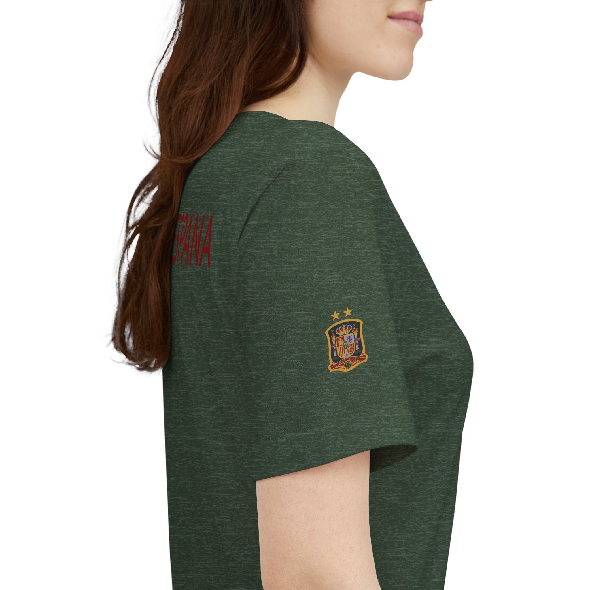 Spain Pride Unisex T-Shirt, Casual Wear, Spain Tee, Travel Souvenir, Sports Fan Gear, Spain Gifts, Cool Summer Shirt - Etna Gift