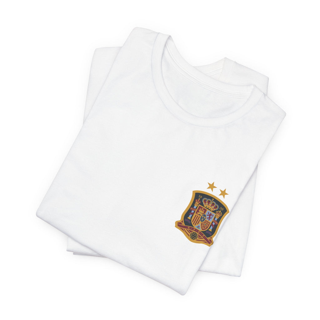 Spain Pride Unisex T-Shirt, Casual Wear, Spain Tee, Travel Souvenir, Sports Fan Gear, Spain Gifts, Cool Summer Shirt - Etna Gift
