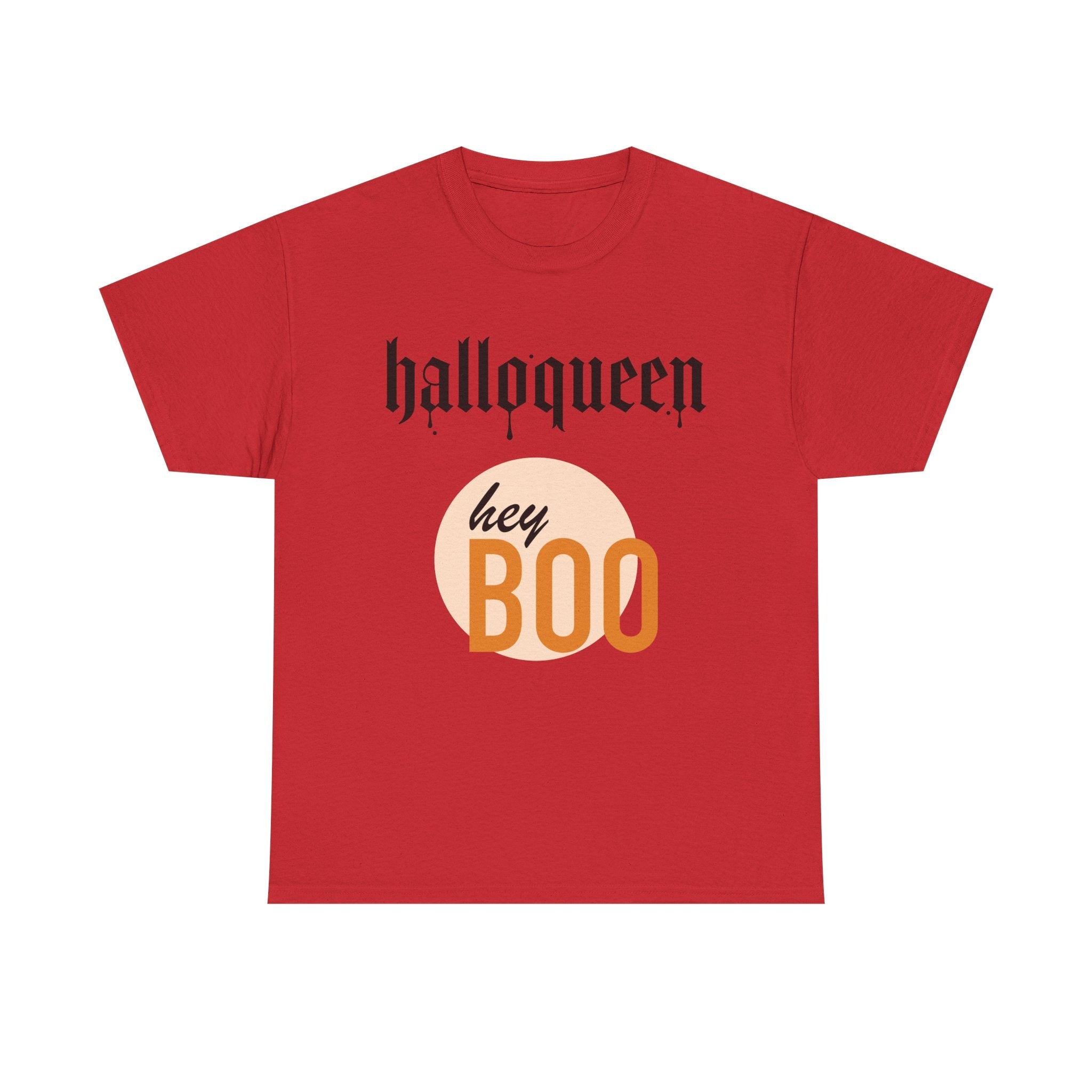Spooky Ghost Halloween Cotton T-Shirt, Autumn Fashion Surprise for Women and Men, Unisex Tee, Scary Ghost Tee, Halloween Shirt, Fall Fashion - Etna Gift