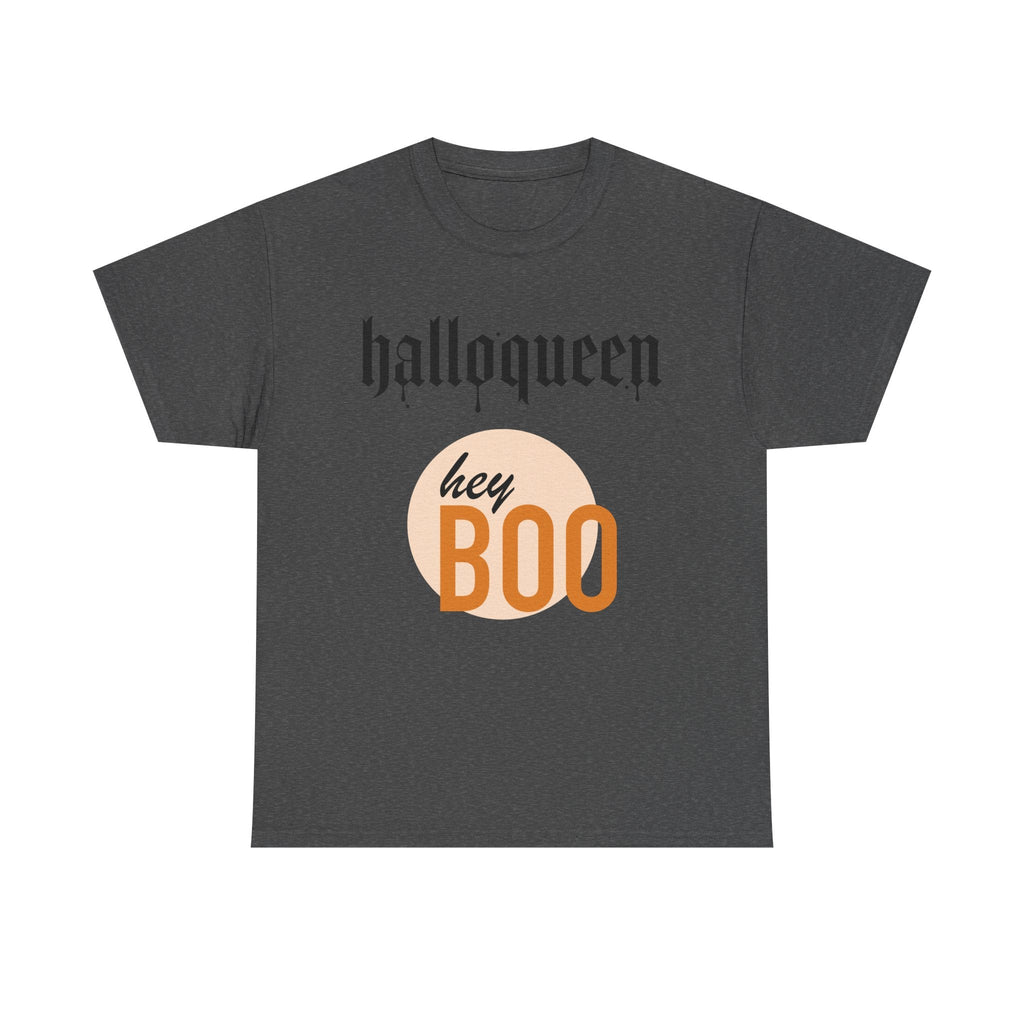 Spooky Ghost Halloween Cotton T-Shirt, Autumn Fashion Surprise for Women and Men, Unisex Tee, Scary Ghost Tee, Halloween Shirt, Fall Fashion - Etna Gift