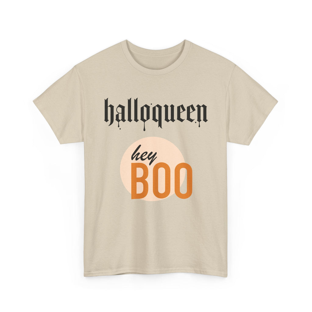 Spooky Ghost Halloween Cotton T-Shirt, Autumn Fashion Surprise for Women and Men, Unisex Tee, Scary Ghost Tee, Halloween Shirt, Fall Fashion - Etna Gift